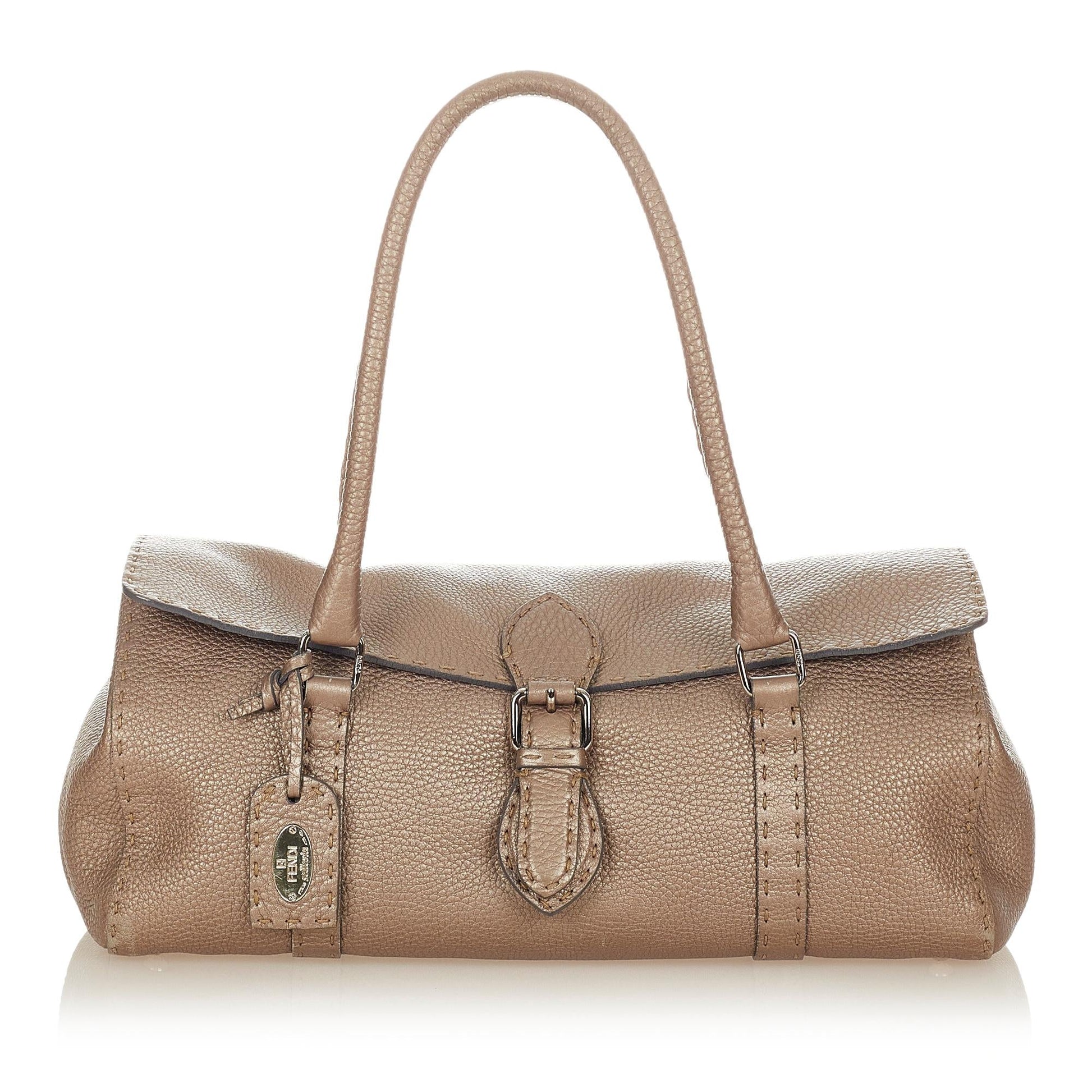 Fendi Selleria Linda Shoulder Bag Shg Leather Bag Shg 26508