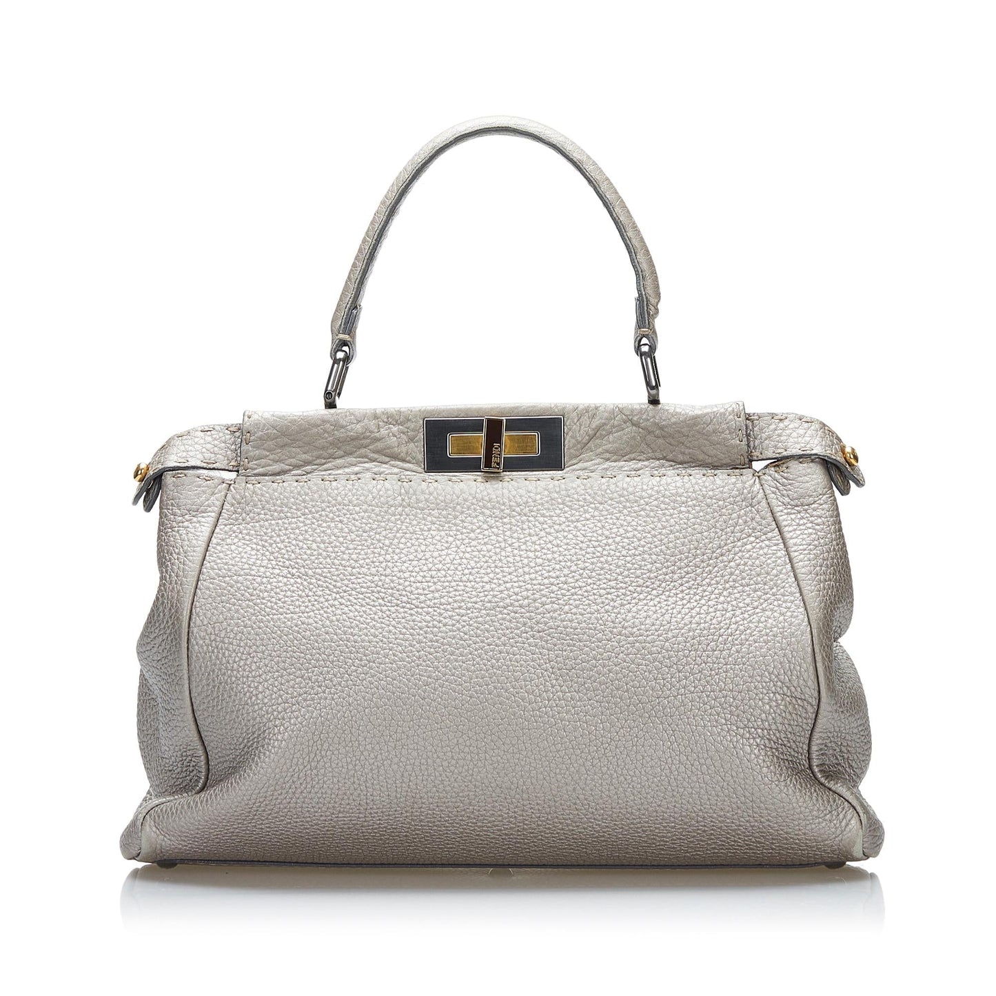 Fendi Selleria Peekaboo Shg Satchel Bag
