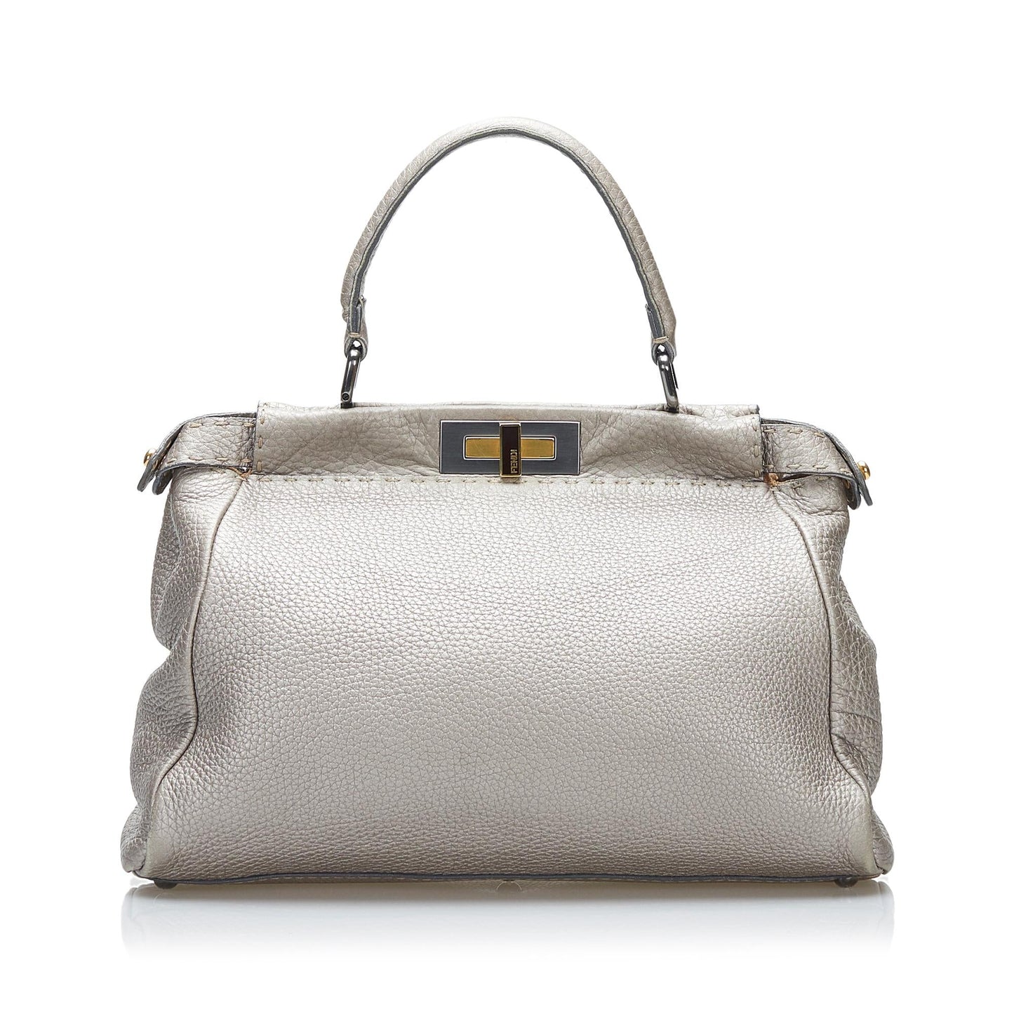 Fendi Selleria Peekaboo Shg Civ1Xm Satchel Bag