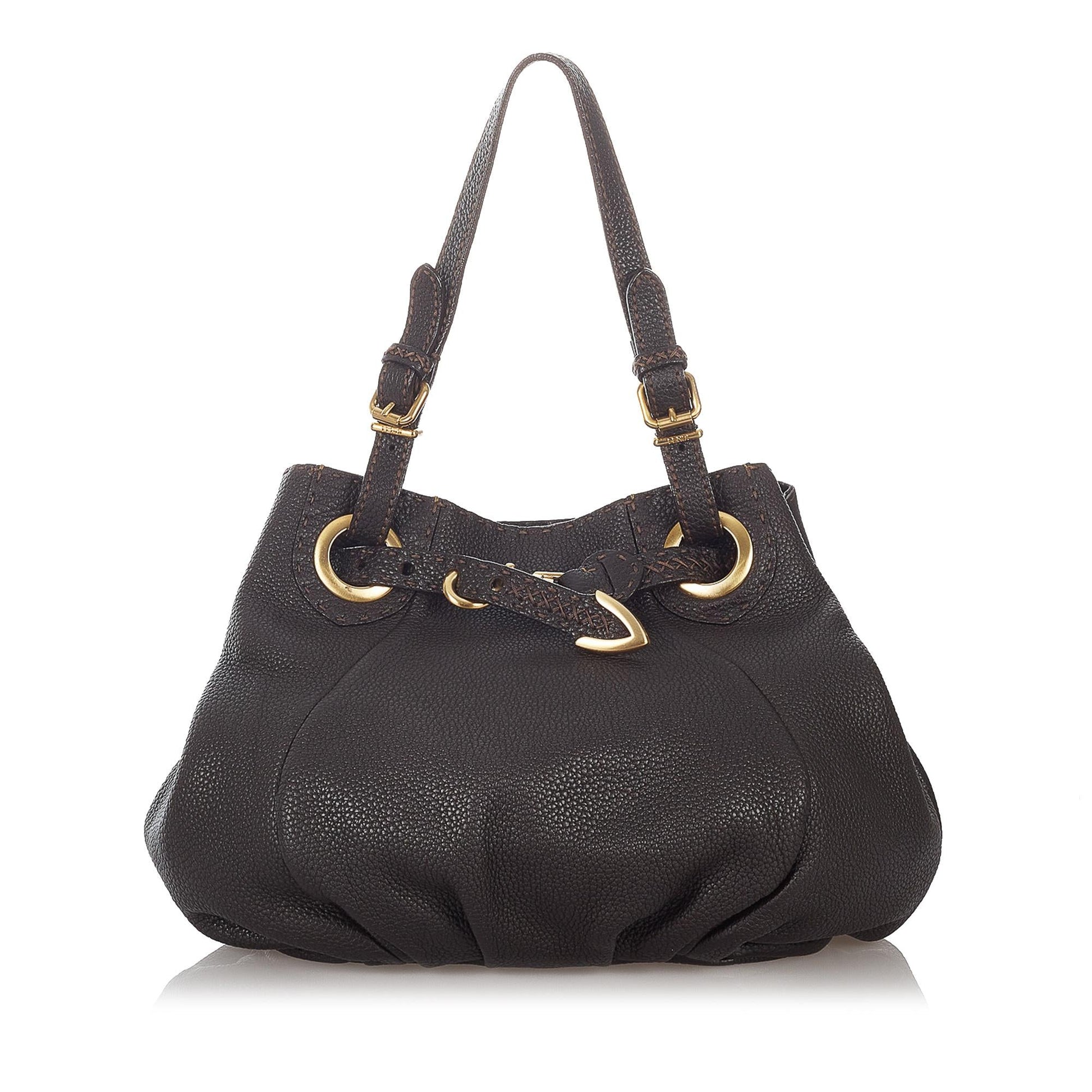 Fendi Selleria Pomodorino Tote Bag Shg Leather Bag Shg 27134