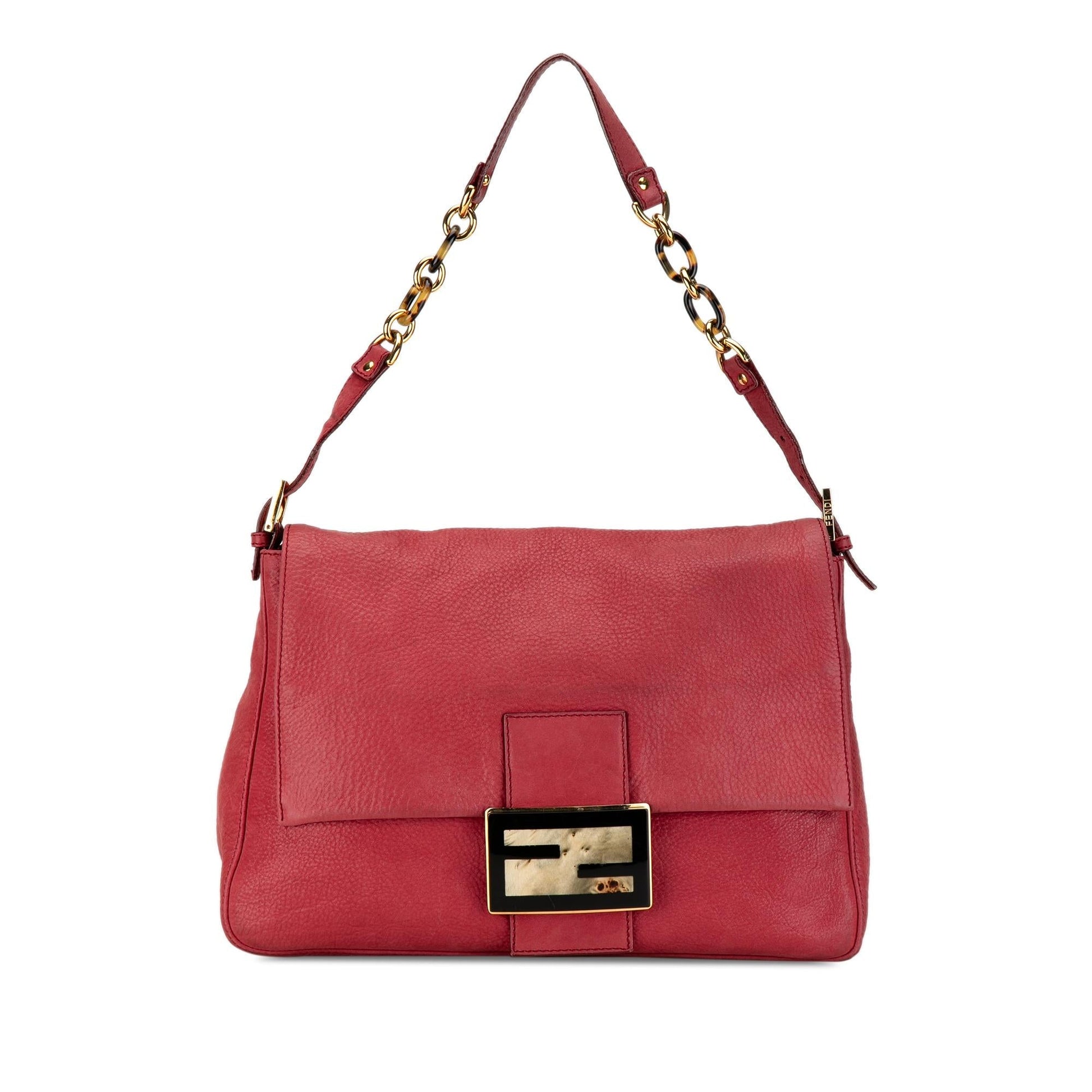 Fendi Shimmer Mamma Forever Shoulder Bag Shg Bixvt5 Leather