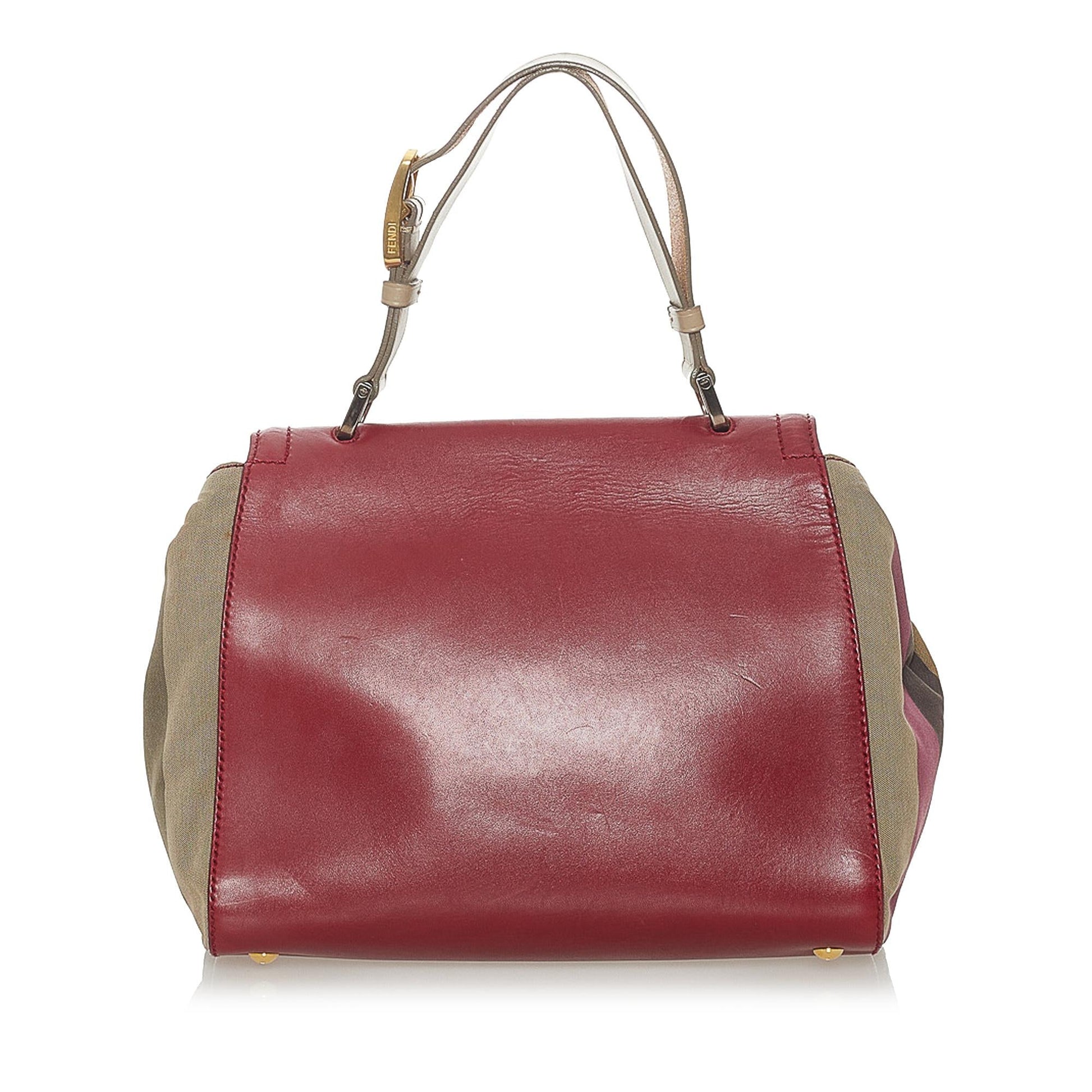 Fendi Silvana Satchel Shg Leather Satchel Bag Satchel Shg 28121