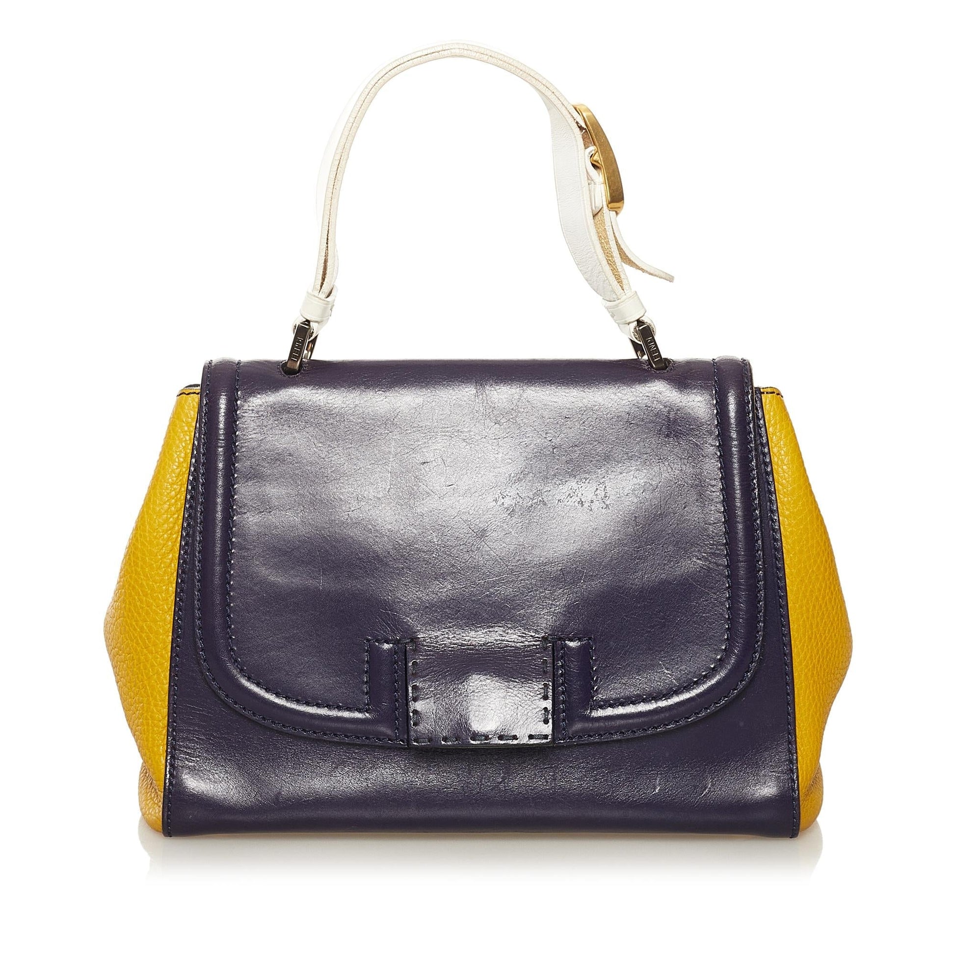 Fendi Silvana Satchel Shg Leather Satchel Bag Satchel Shg 34388