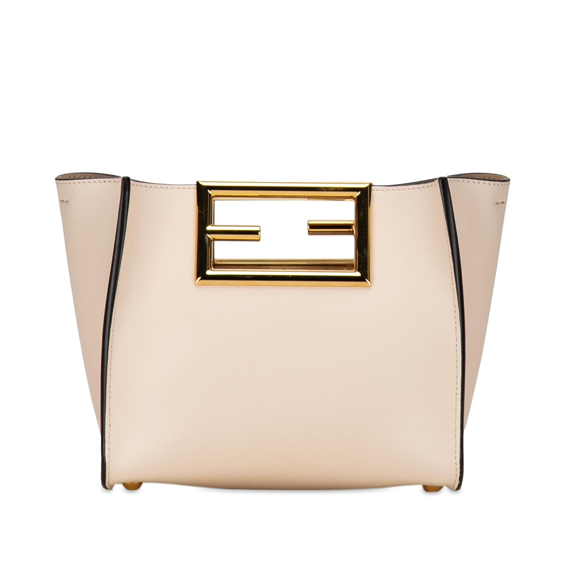 Fendi Calfskin Way Tote Shg Uk6Ttp Small Tote Bag