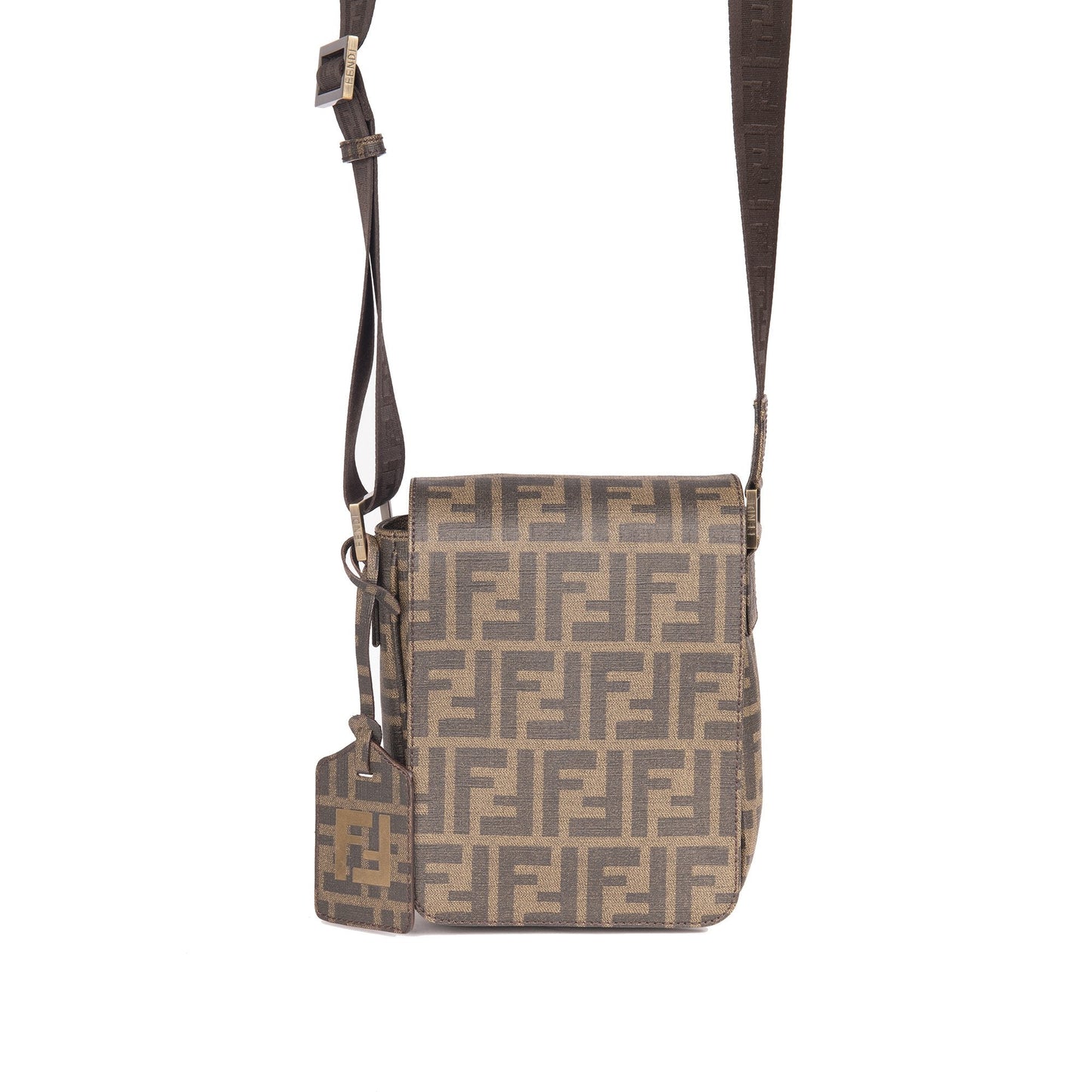 Fendi Ff Zucca Messenger Bag Small Travel Bag