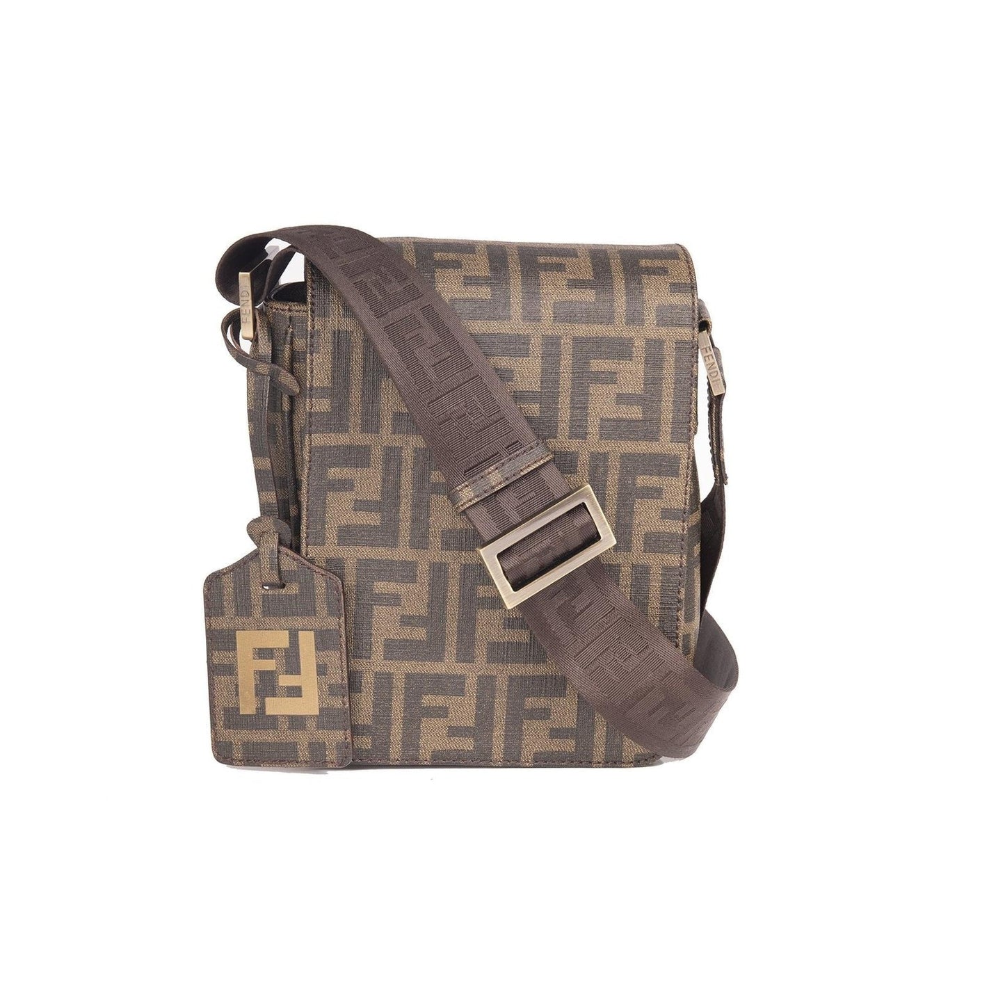Fendi Ff Zucca Messenger Bag Small Travel Bag