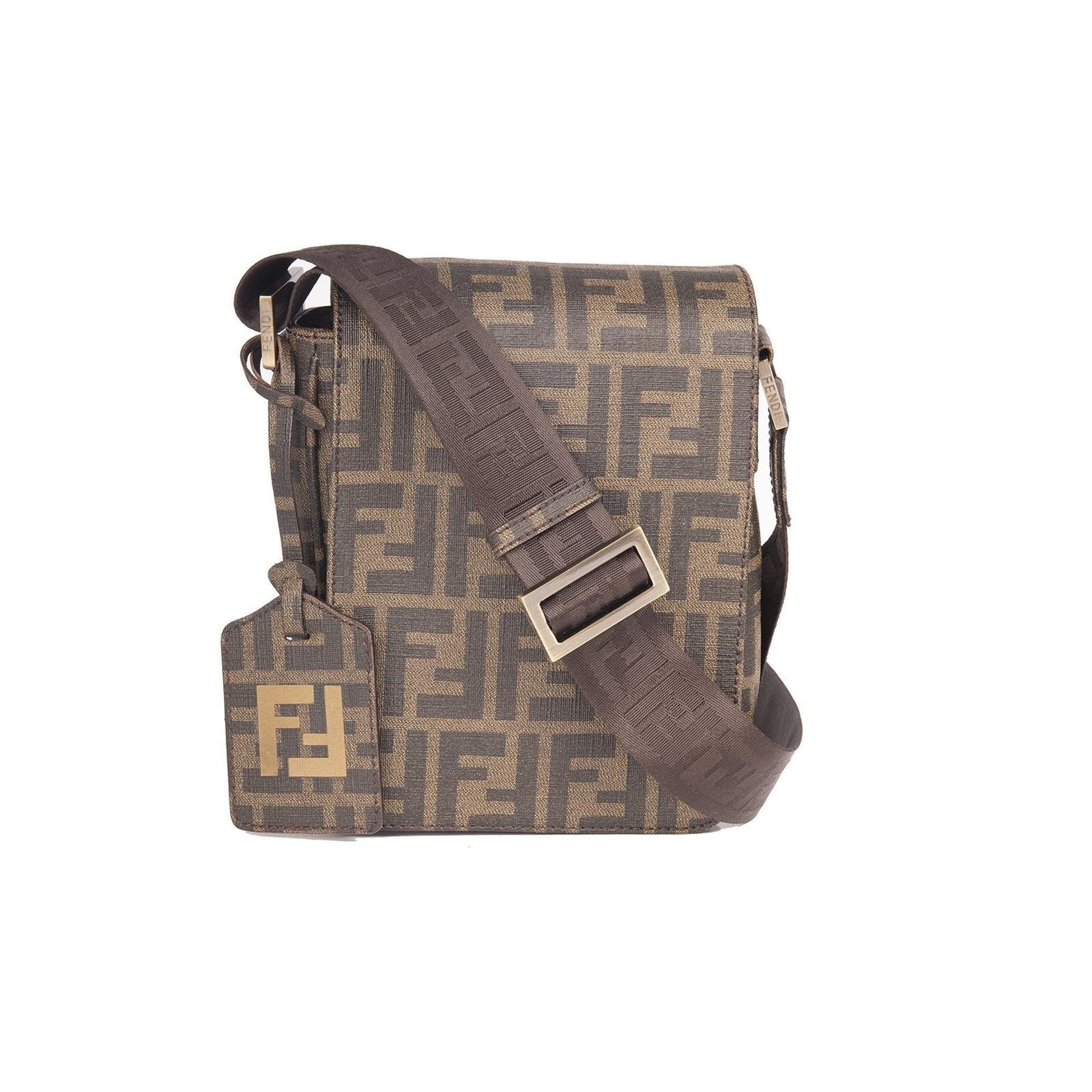 Fendi Ff Zucca Messenger Bag Small Travel Bag