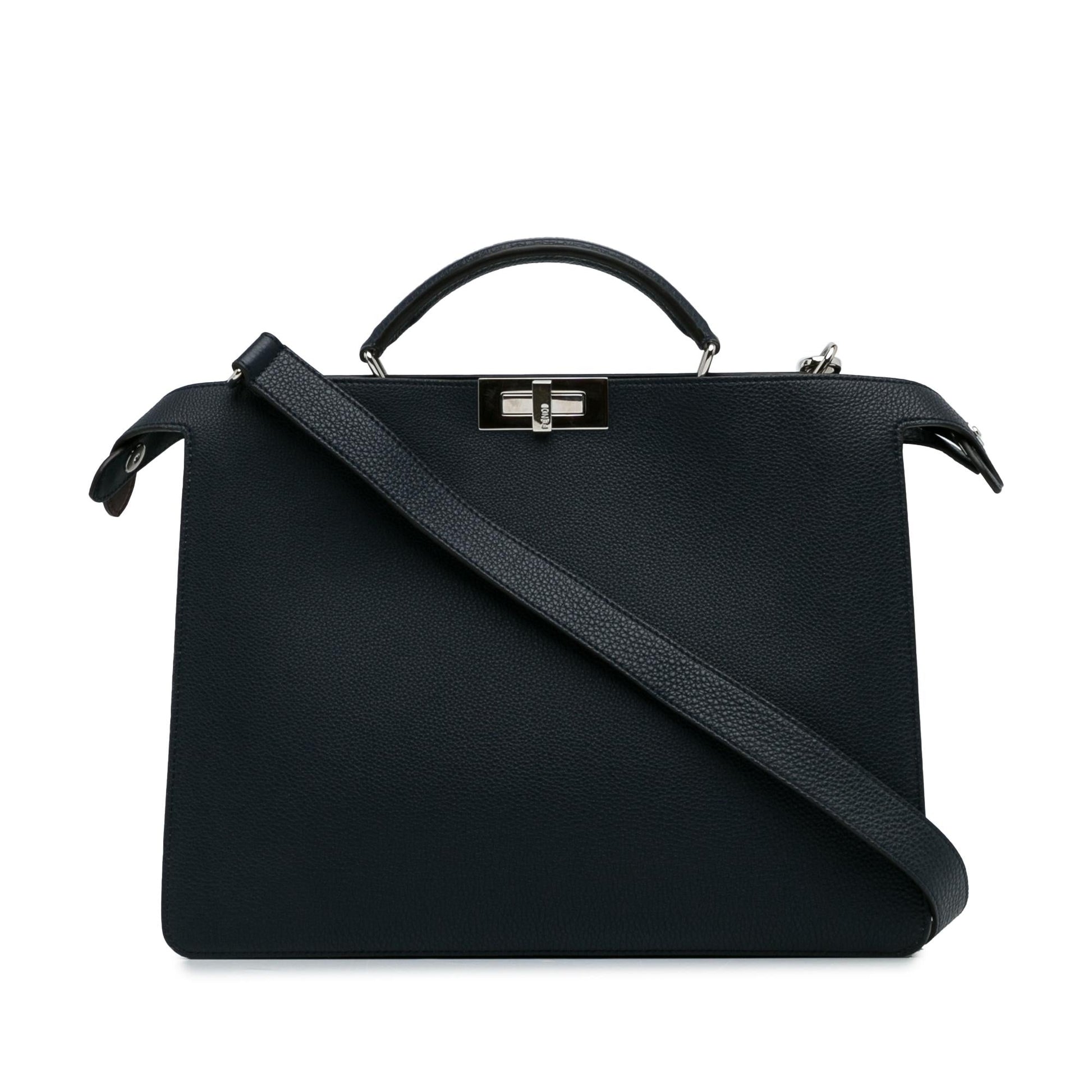 Fendi Iseeu Peekaboo Shg Edhsvm Satchel Bag Small