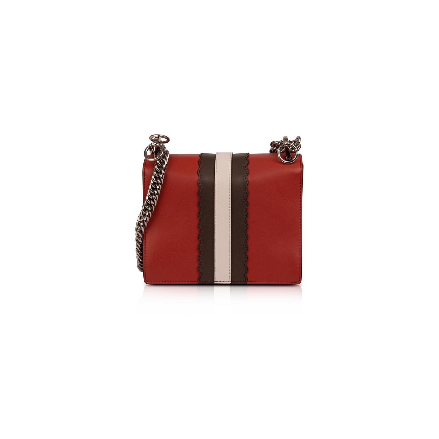 Fendi Kan Faces Bag Leather Small Travel Bag