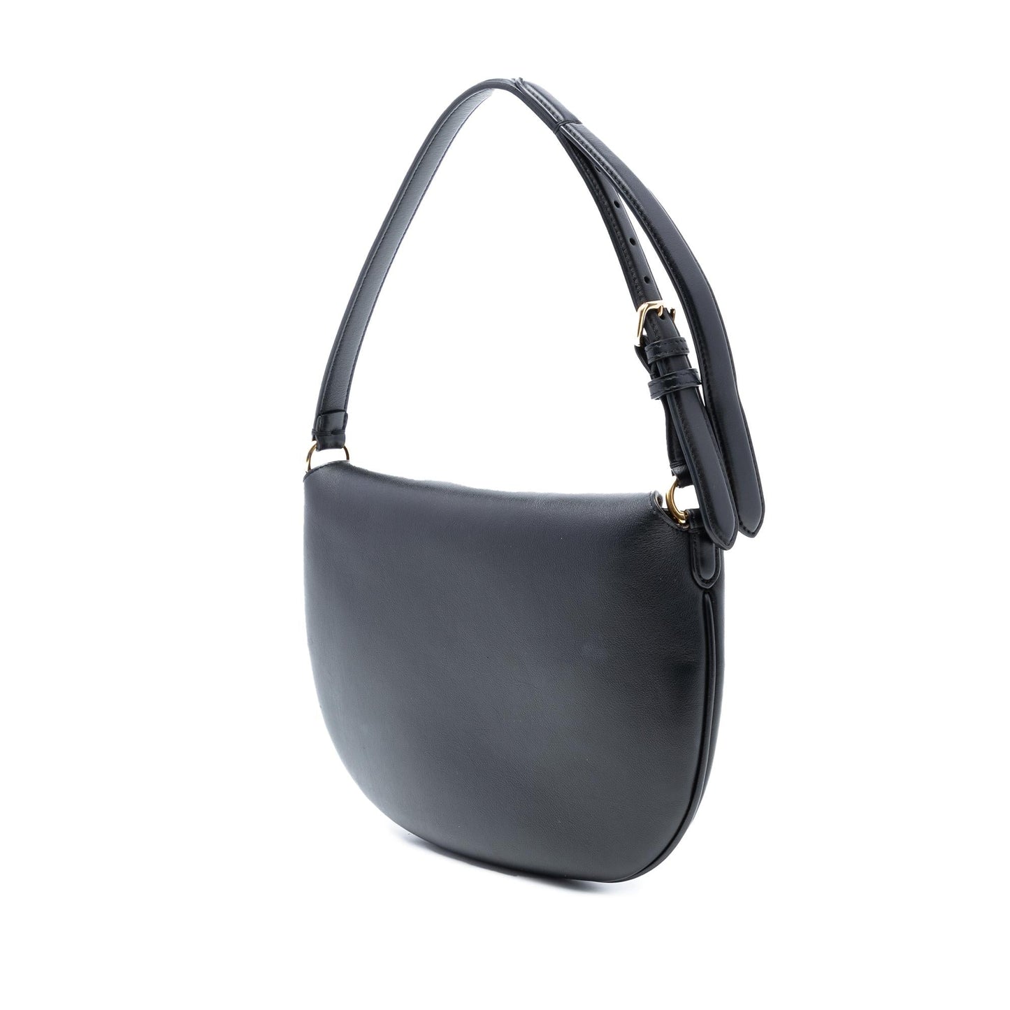 Fendi Croissant Hobo Bag Leather Small Shoulder Bag