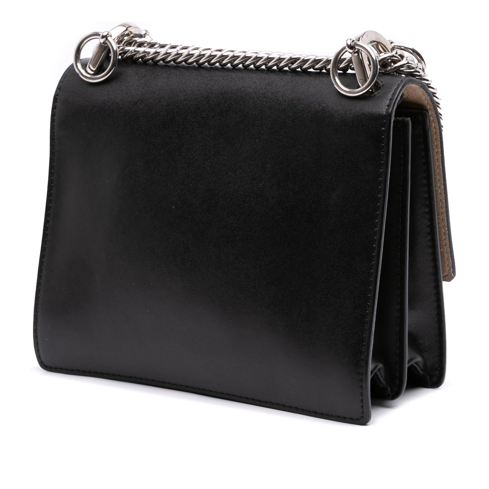 Fendi Kan Crossbody Leather Small Crossbody Bag