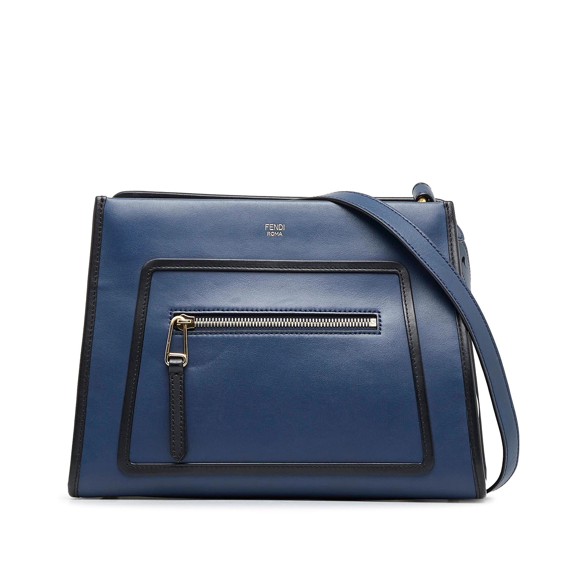 Fendi Runaway Satchel Shg Woz1Bd Leather Small Satchel Bag
