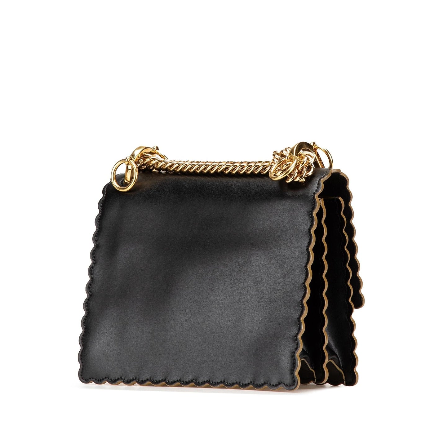 Fendi Scalloped Kan Crossbody Leather Small Crossbody Bag I Crossbody 2