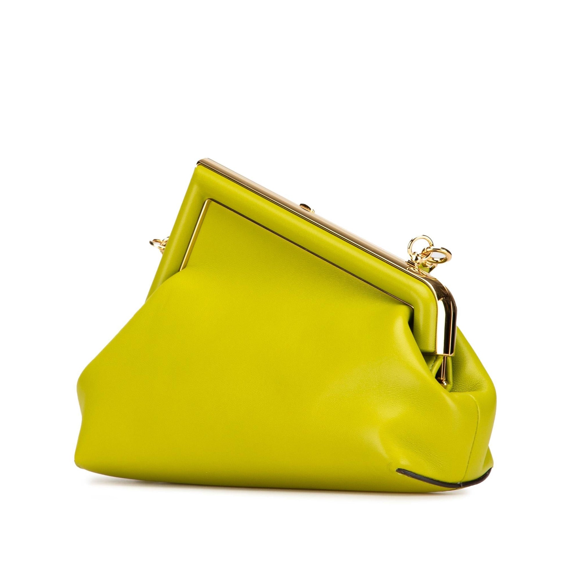 Fendi Shiny Nappa First Crossbody Small Crossbody Bag