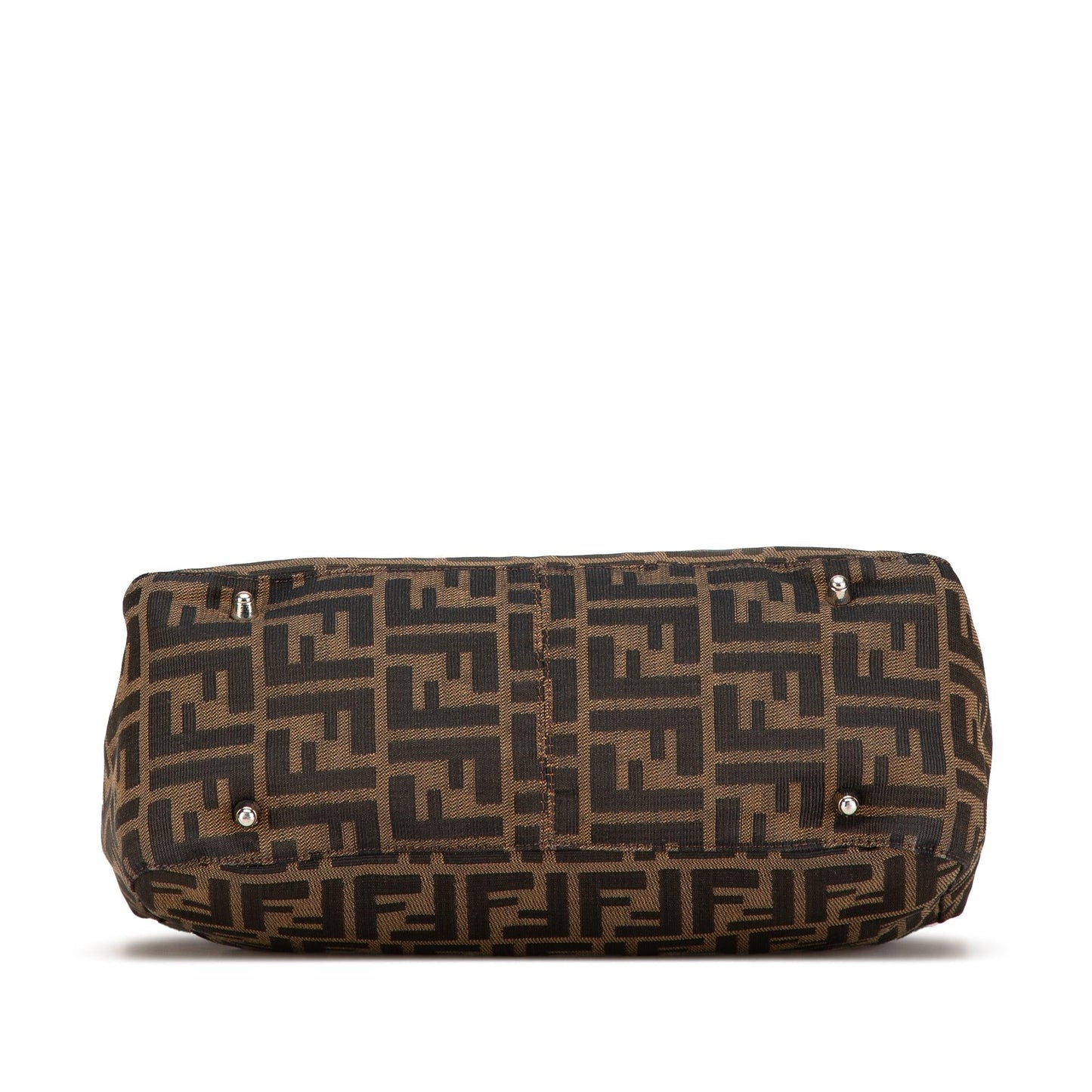 Fendi Zucca Twins Tote Canvas Small Tote Bag Twins Tote 1