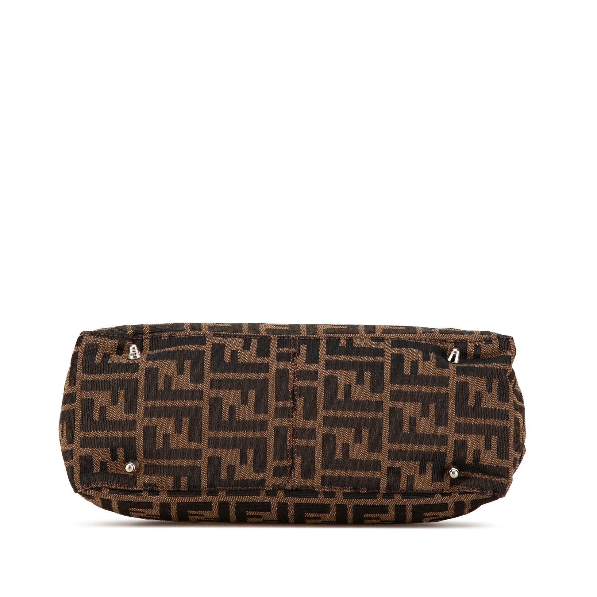 Fendi Zucca Twins Tote Canvas Small Tote Bag Twins Tote 3