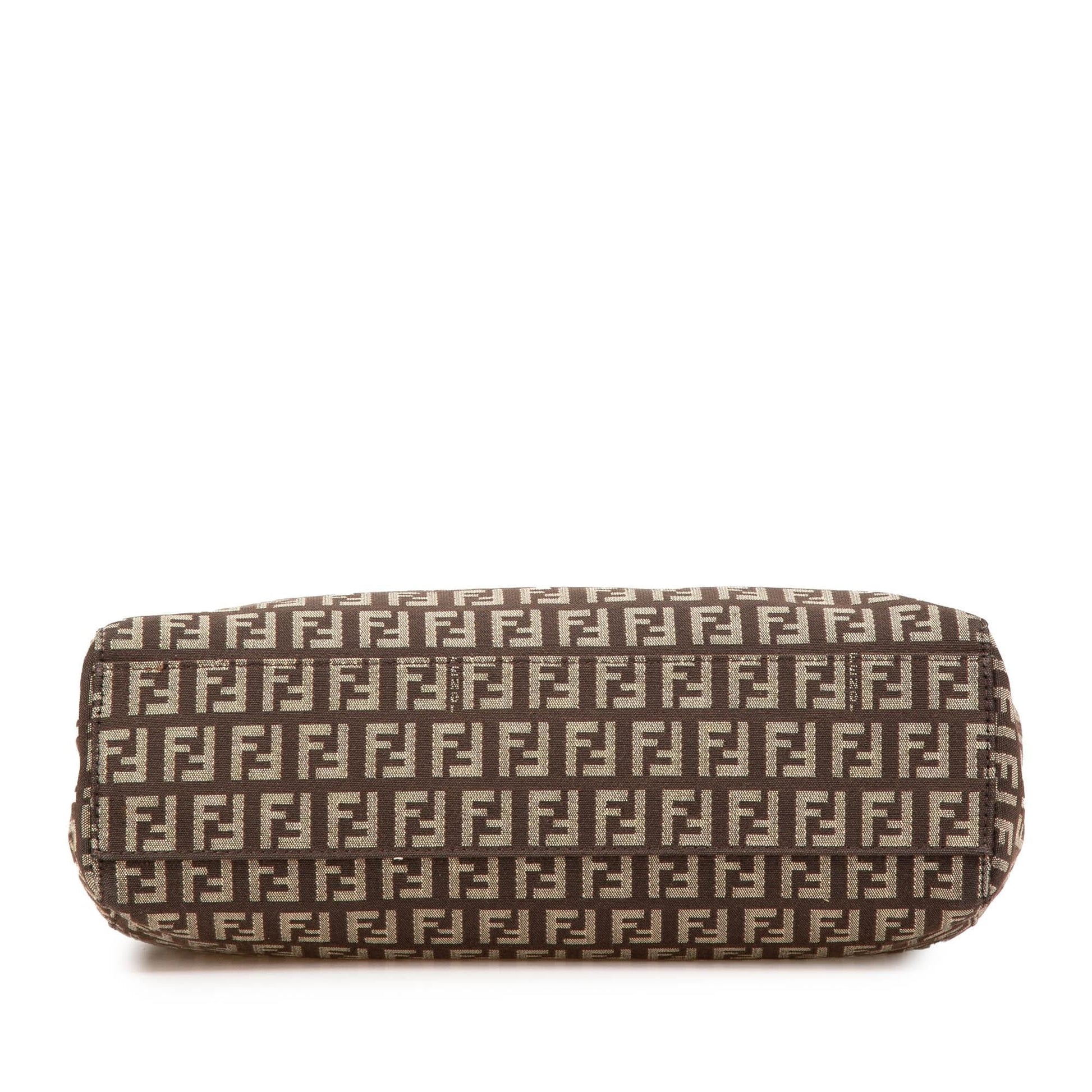 Fendi Zucchino Tote Canvas Small Tote Bag Canvas Tote 2