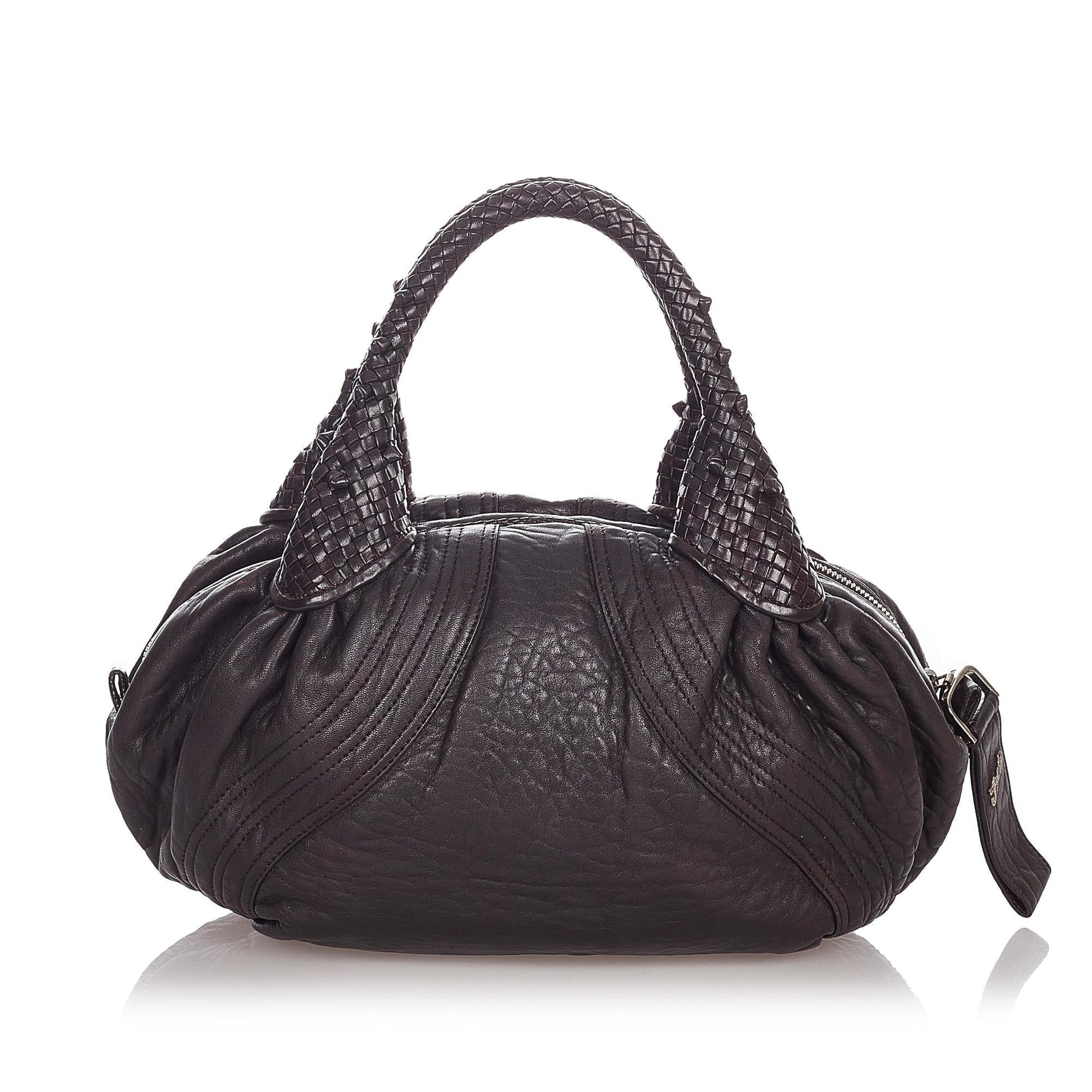 Fendi Spy Handbag Shg Leather Satchel Bag Handbag Shg 31647