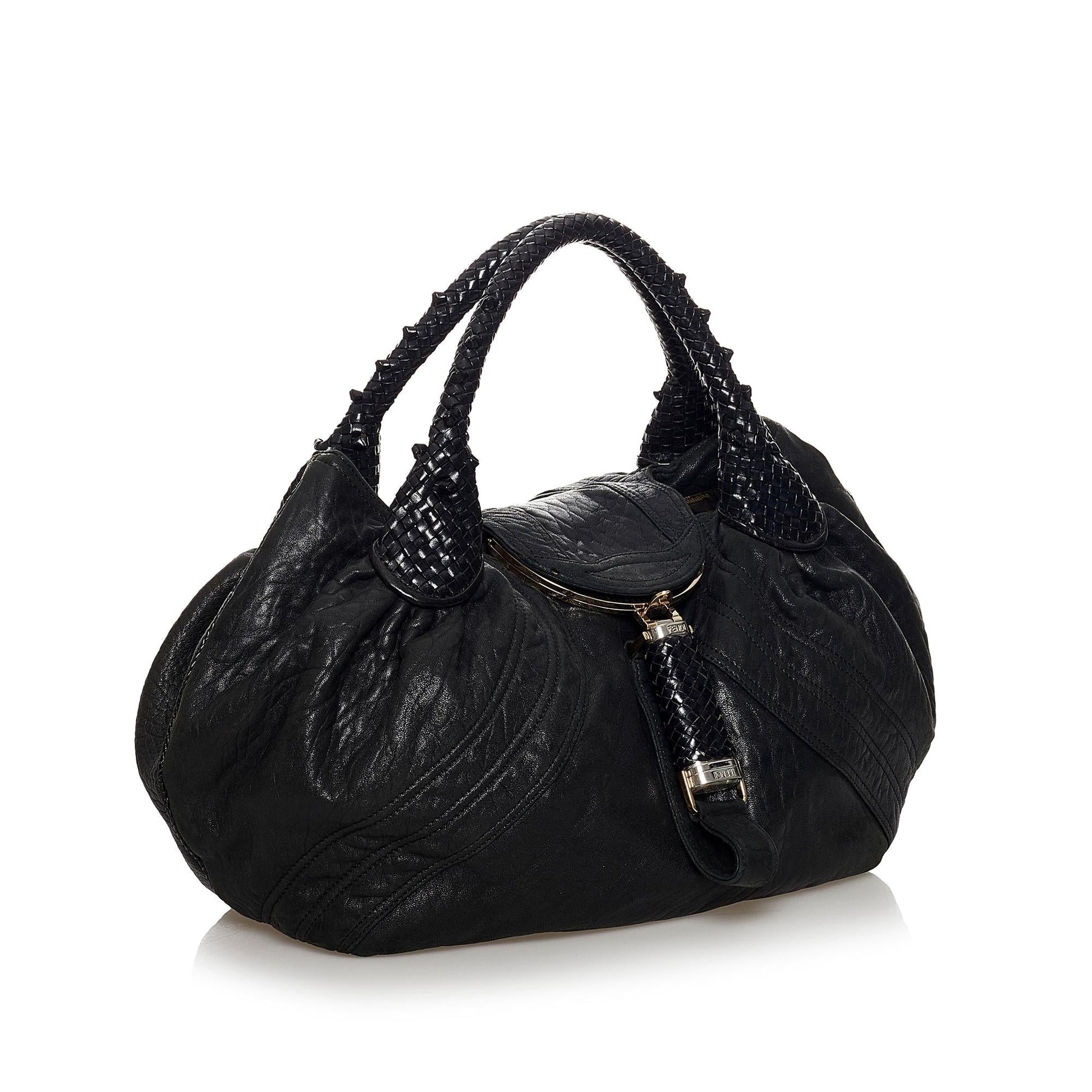 Fendi Spy Handbag Shg Leather Satchel Bag Handbag Shg 31738