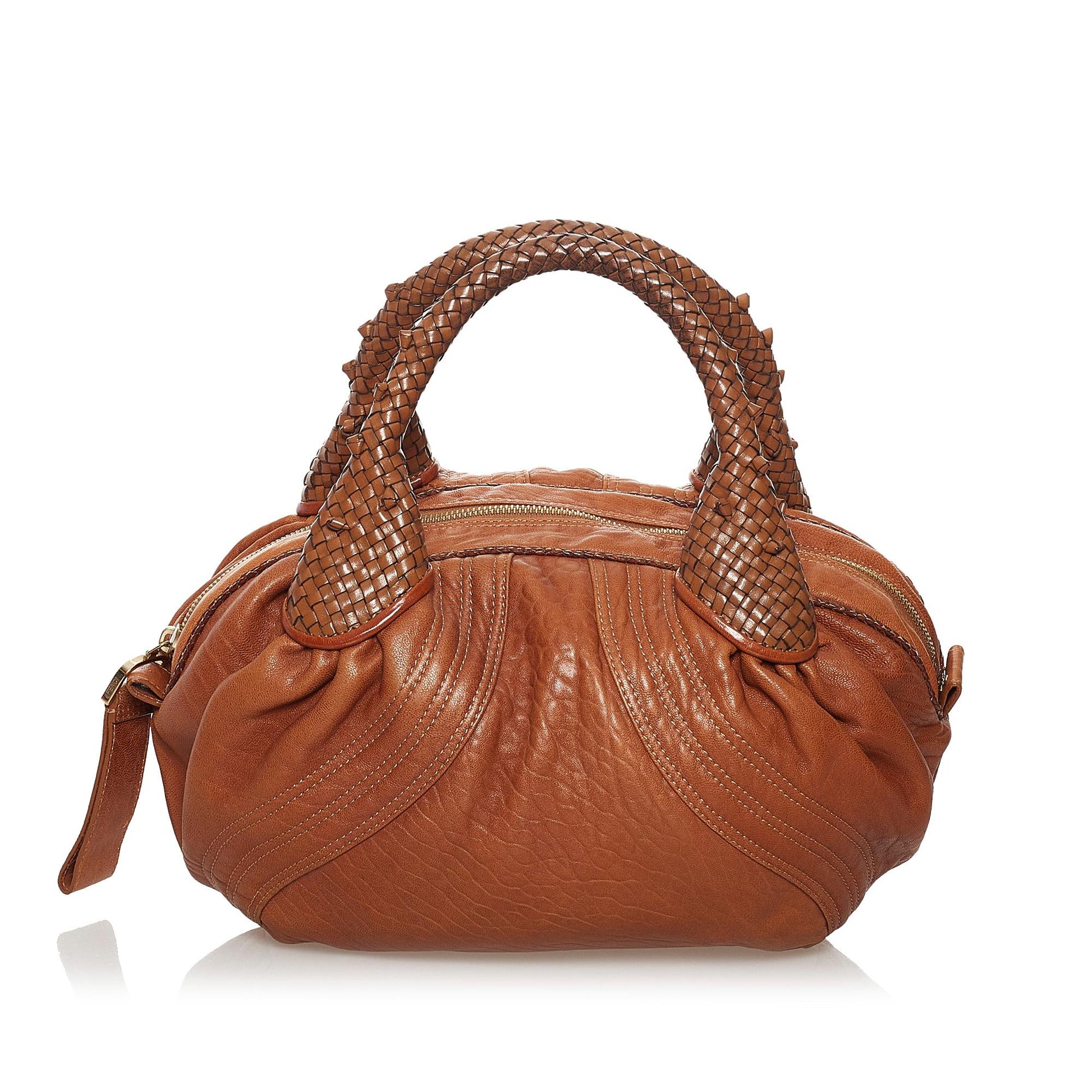 Fendi Spy Handbag Shg Leather Satchel Bag Handbag Shg 32198