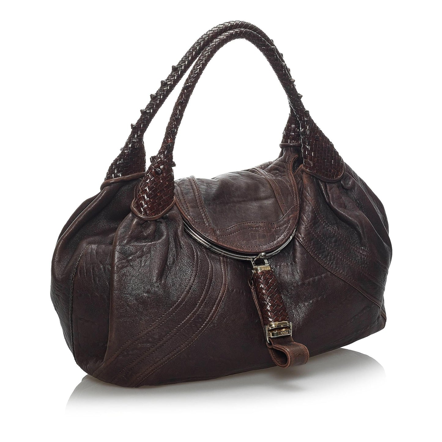 Fendi Spy Handbag Shg Leather Satchel Bag Handbag Shg 34038