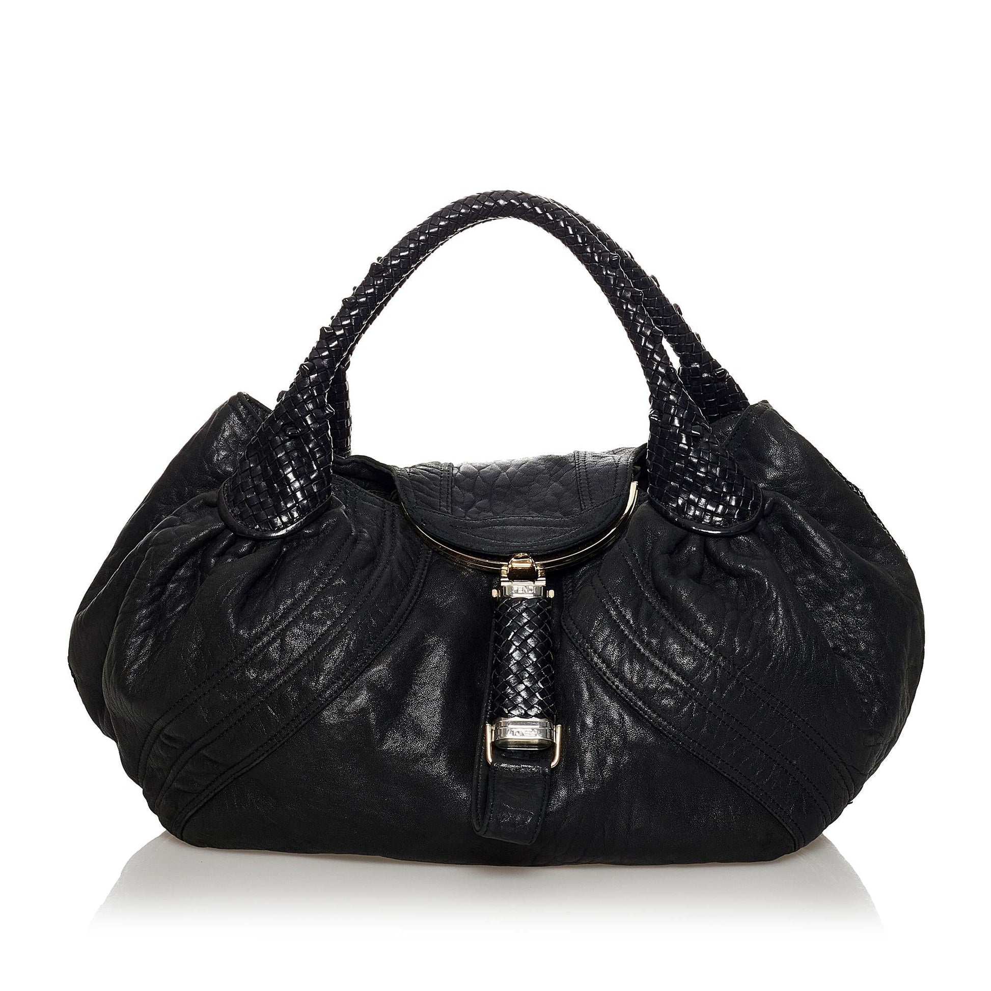 Fendi Spy Handbag Shg Leather Satchel Bag Handbag Shg 34111