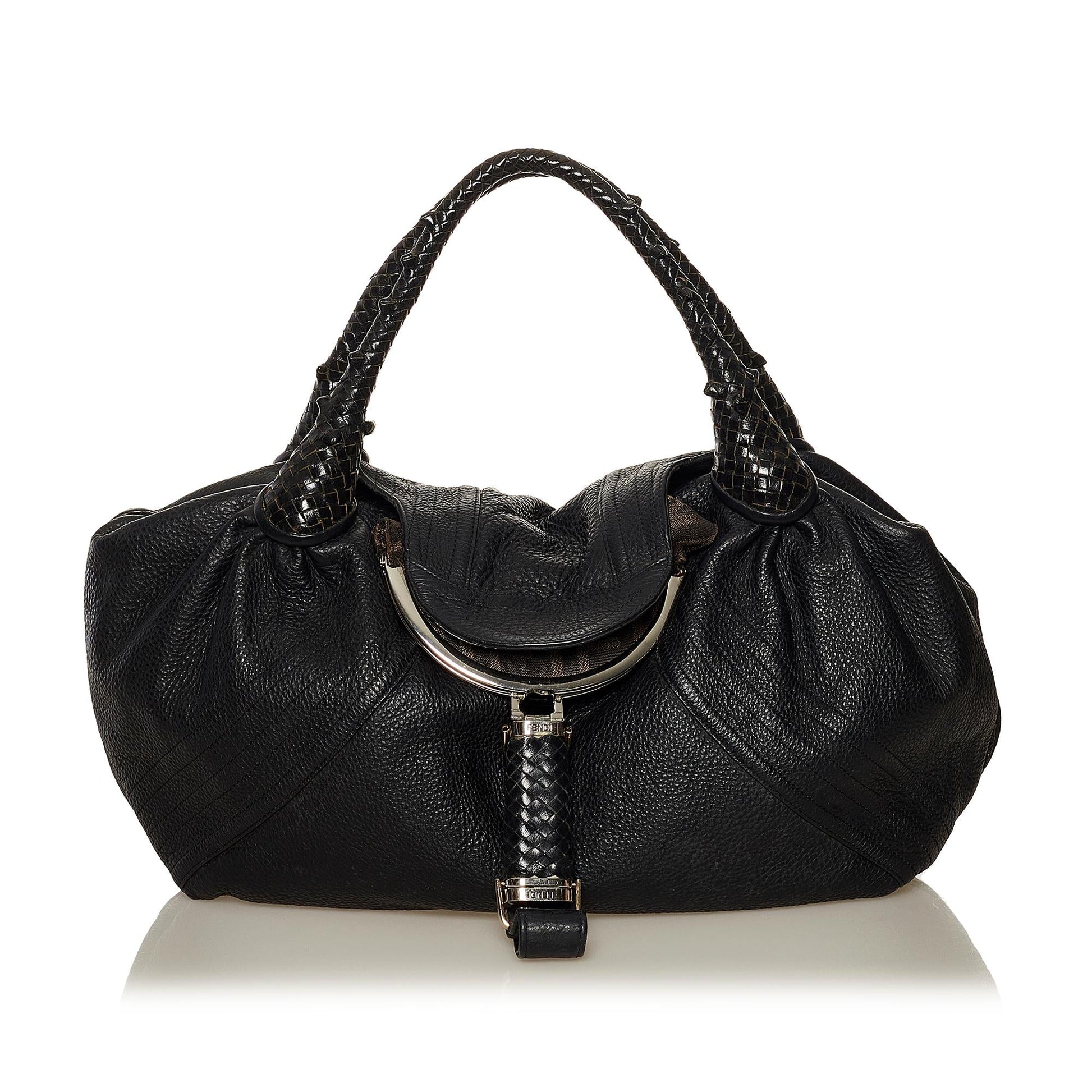 Fendi Spy Handbag Shg Leather Satchel Bag Handbag Shg 34971