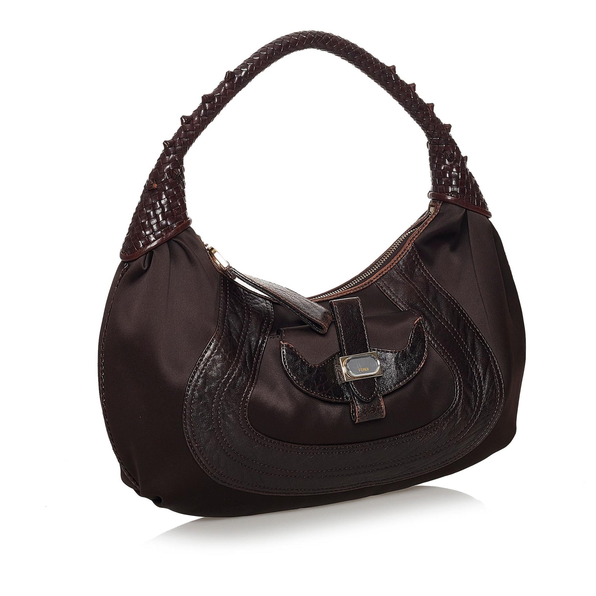 Fendi Spy Shoulder Bag Shg Satin