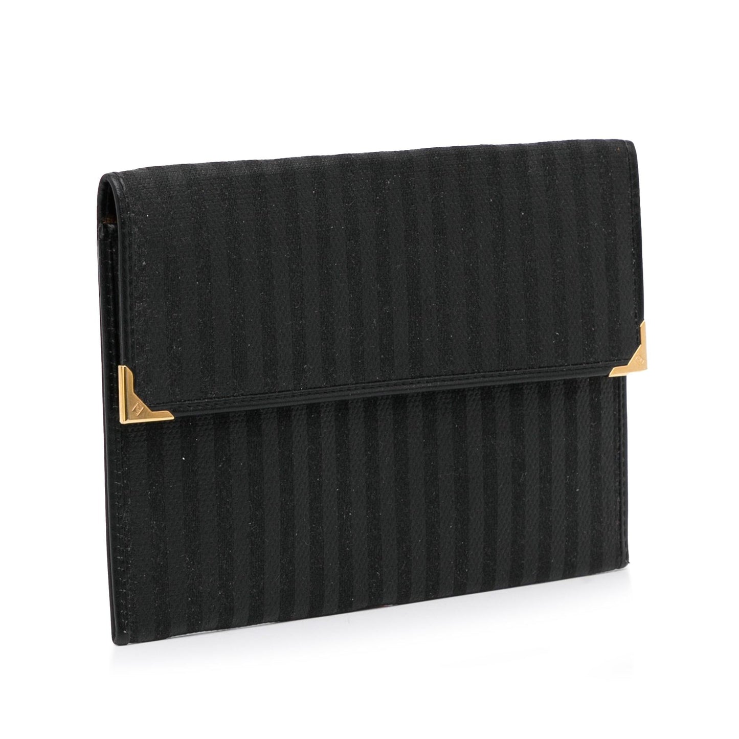 Fendi Striped Clutch Shg Lk4Iq8 Canvas Clutch Bag