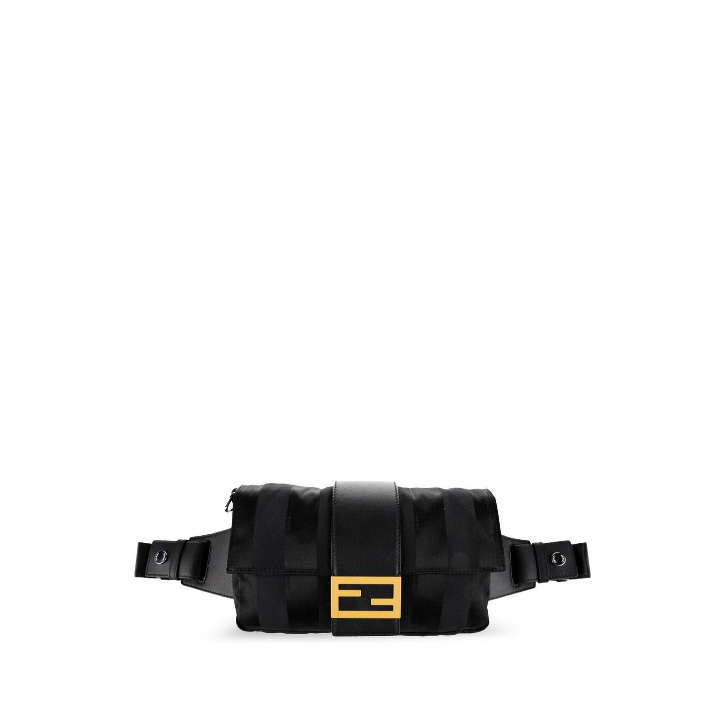 Fendi Stripes Convertible Baguette Shg W52Ude Satchel Bag
