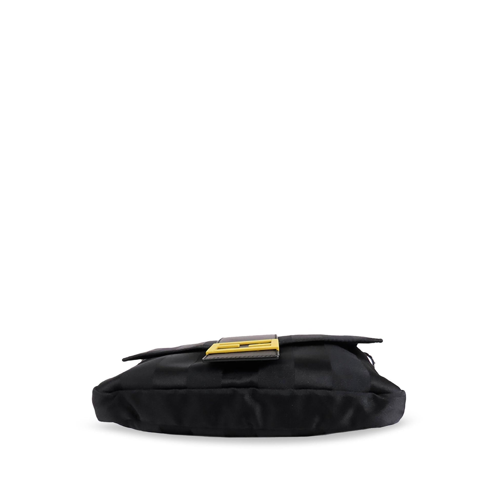 Fendi Stripes Convertible Baguette Shg Lozalr Satchel Bag