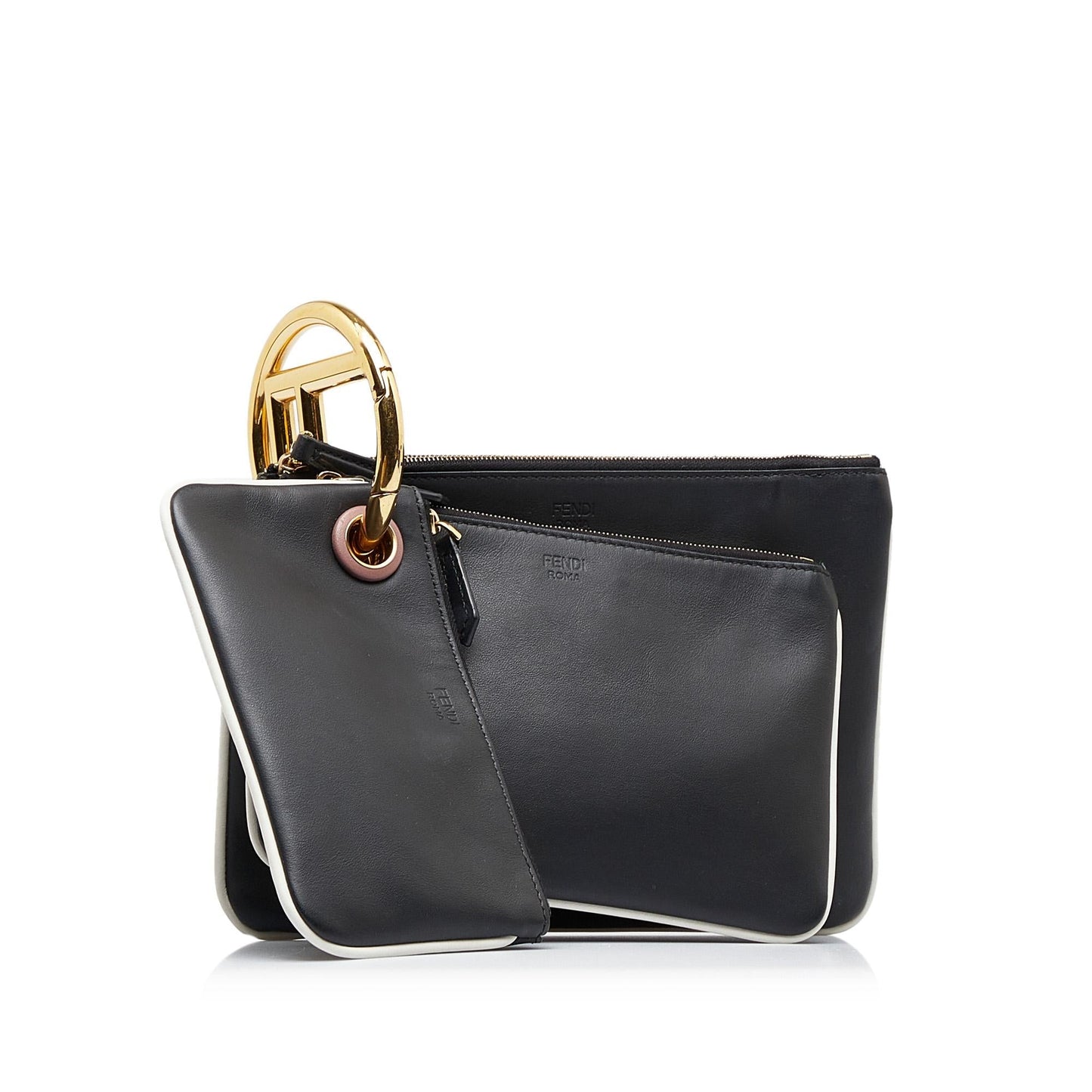 Fendi Triplette Clutch Bag Shg 2Bo599