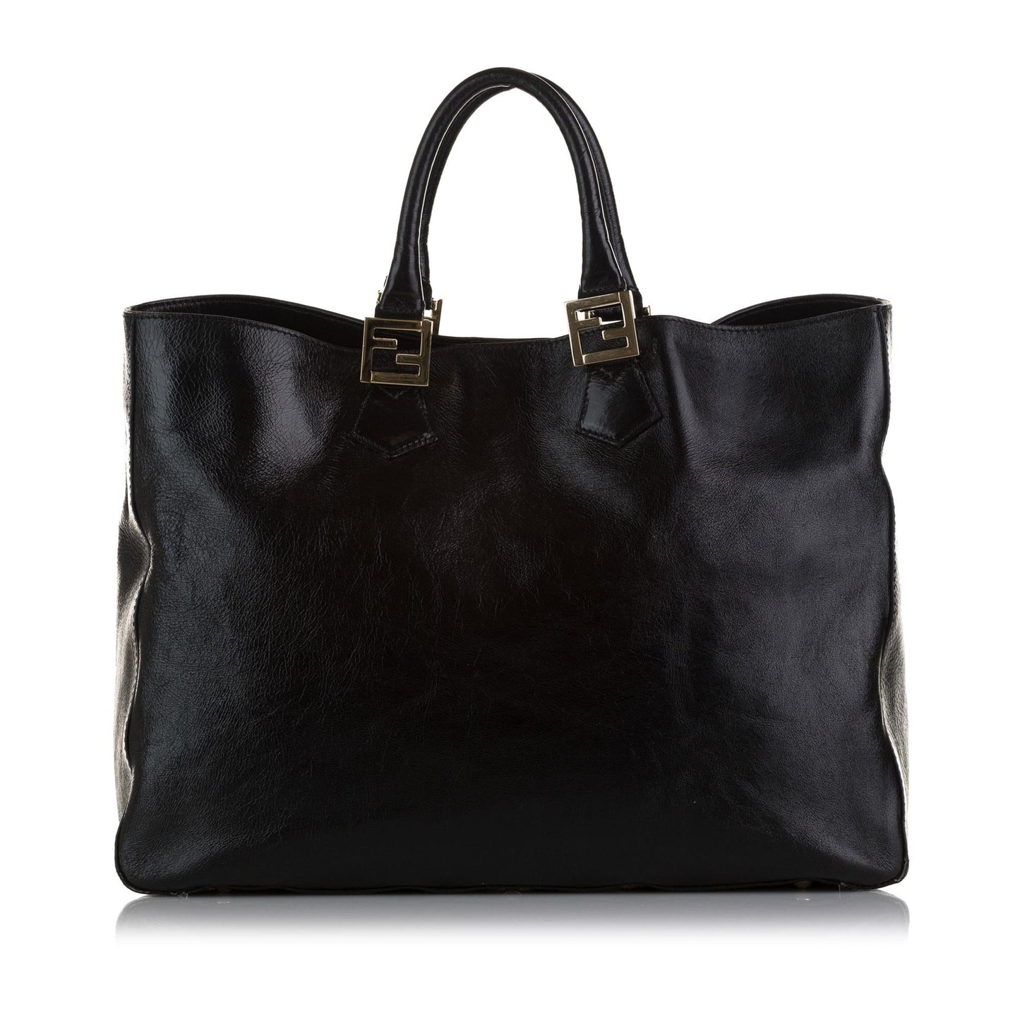 Fendi Twins Tote Bag Shg 5Td57T Leather