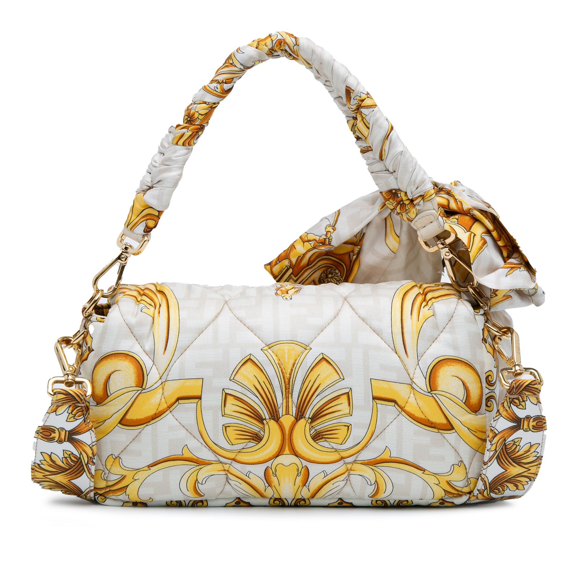 Fendi Versace Fendace Baguette Shg My7Naj Satchel Bag