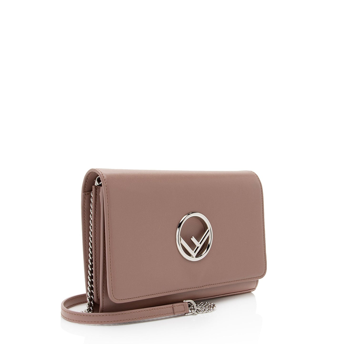 Fendi Is Wallet On Bag Vitello Chain Crossbody Bag