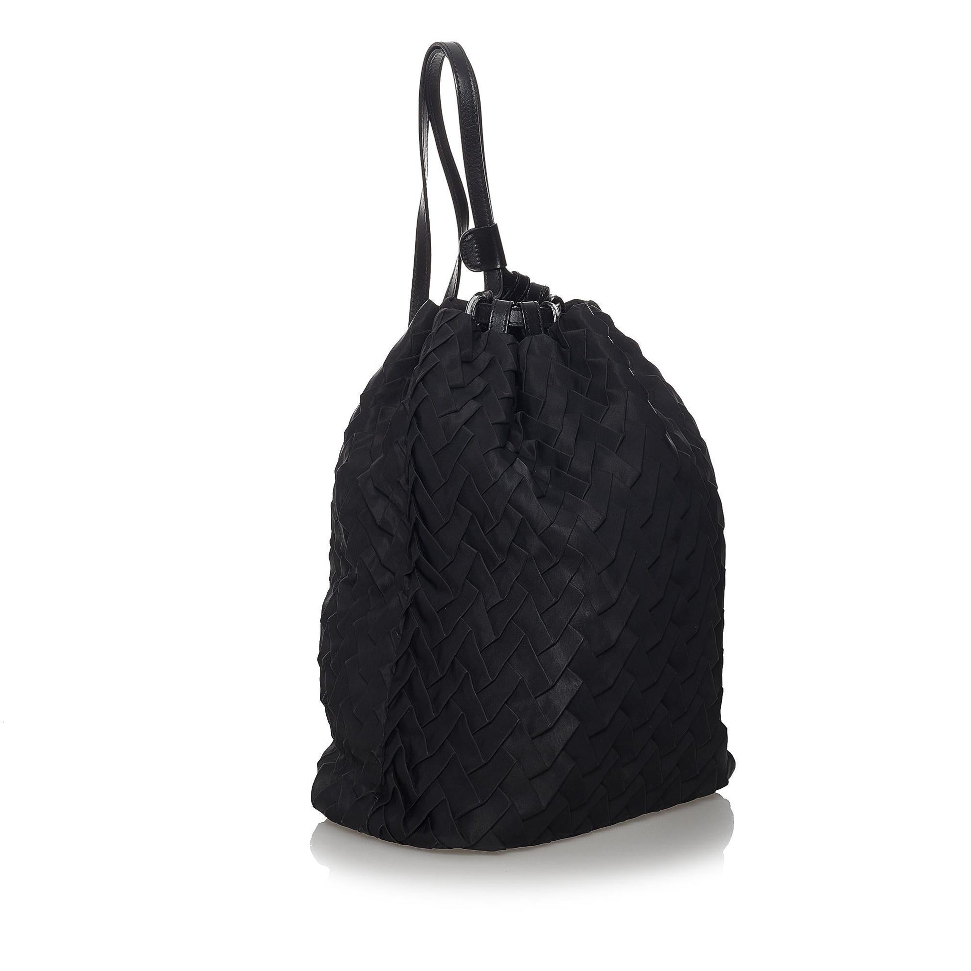 Fendi Backpack Shg Canvas Woven