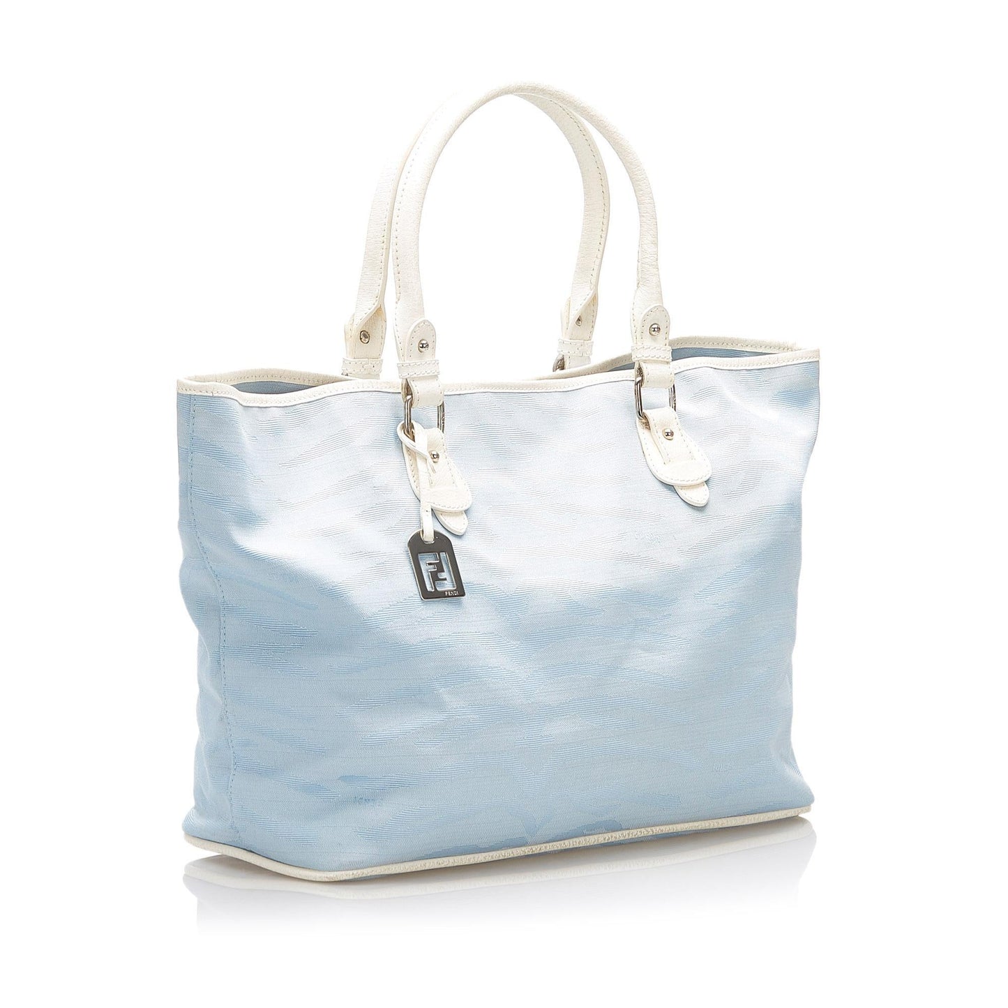 Fendi Zebra Print Tote Bag Shg Canvas