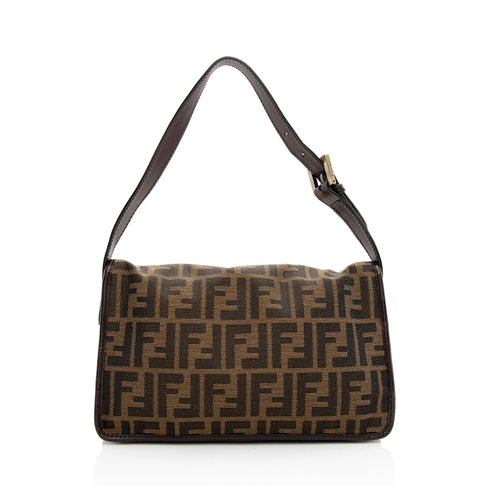 Fendi Zucca Bis Shoulder Bag Shf