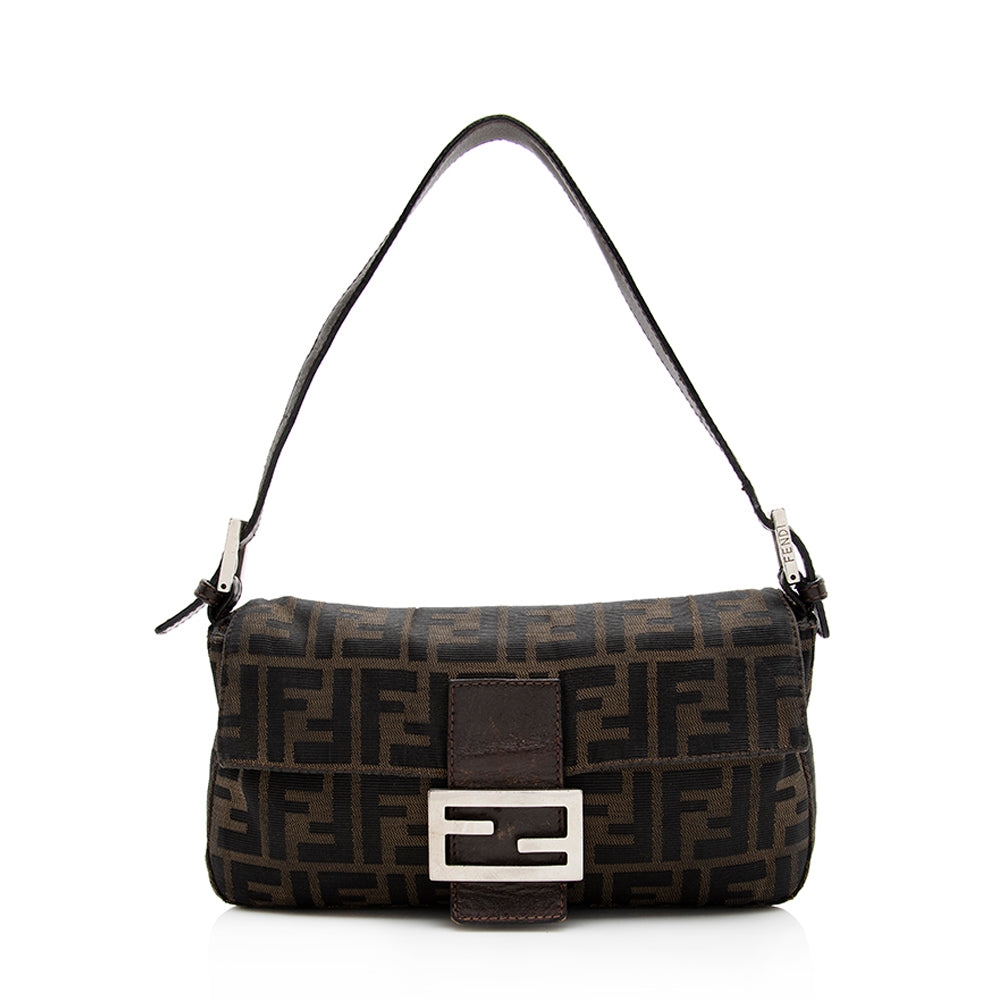 Fendi Zucca Baguette Shoulder Bag Final Sale Shf