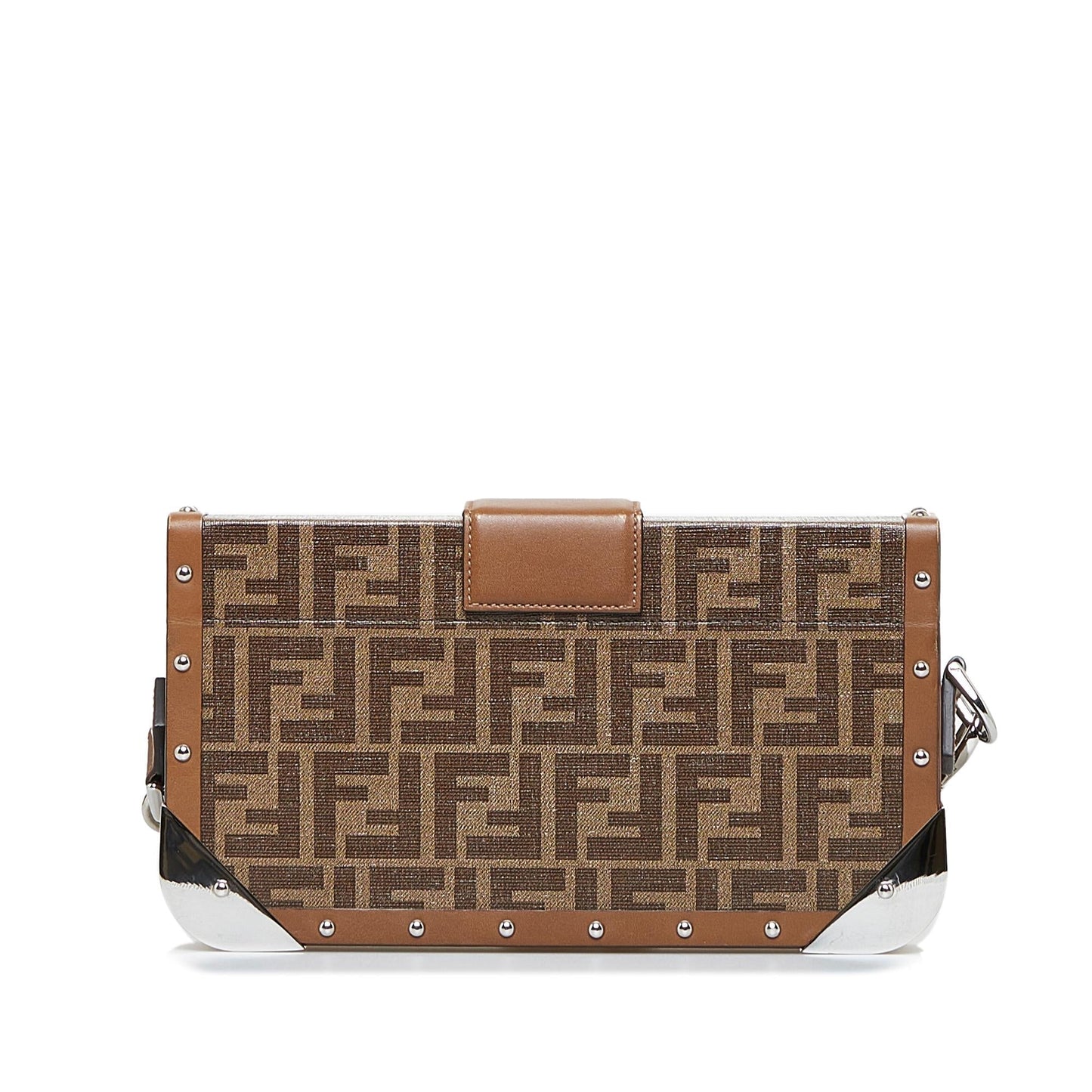 Fendi Zucca Baguette Trunk Crossbody Bag Shoulder Bag Trunk Shg Qexosx