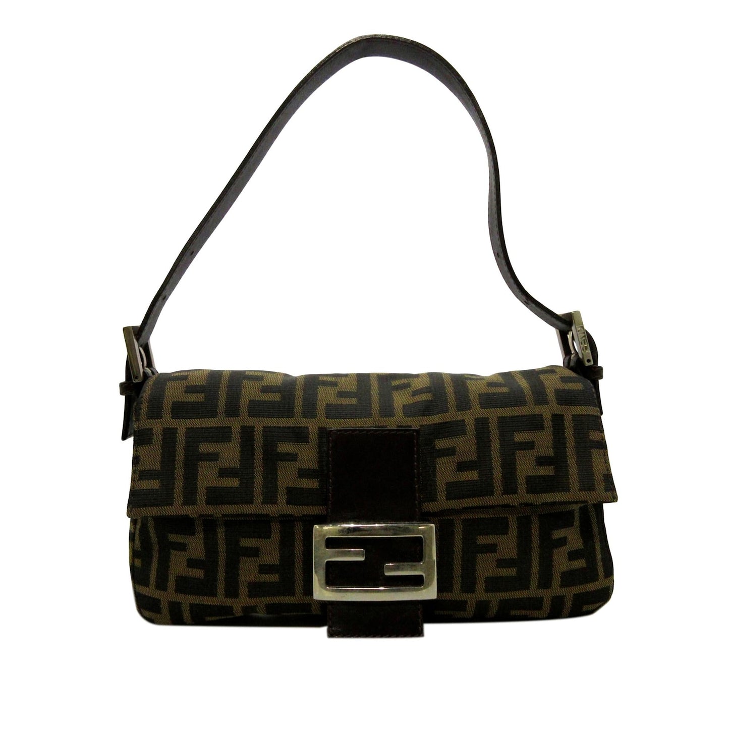 Fendi Zucca Baguette Shg Handbag Shoulder Bag Baguette Shg 36043
