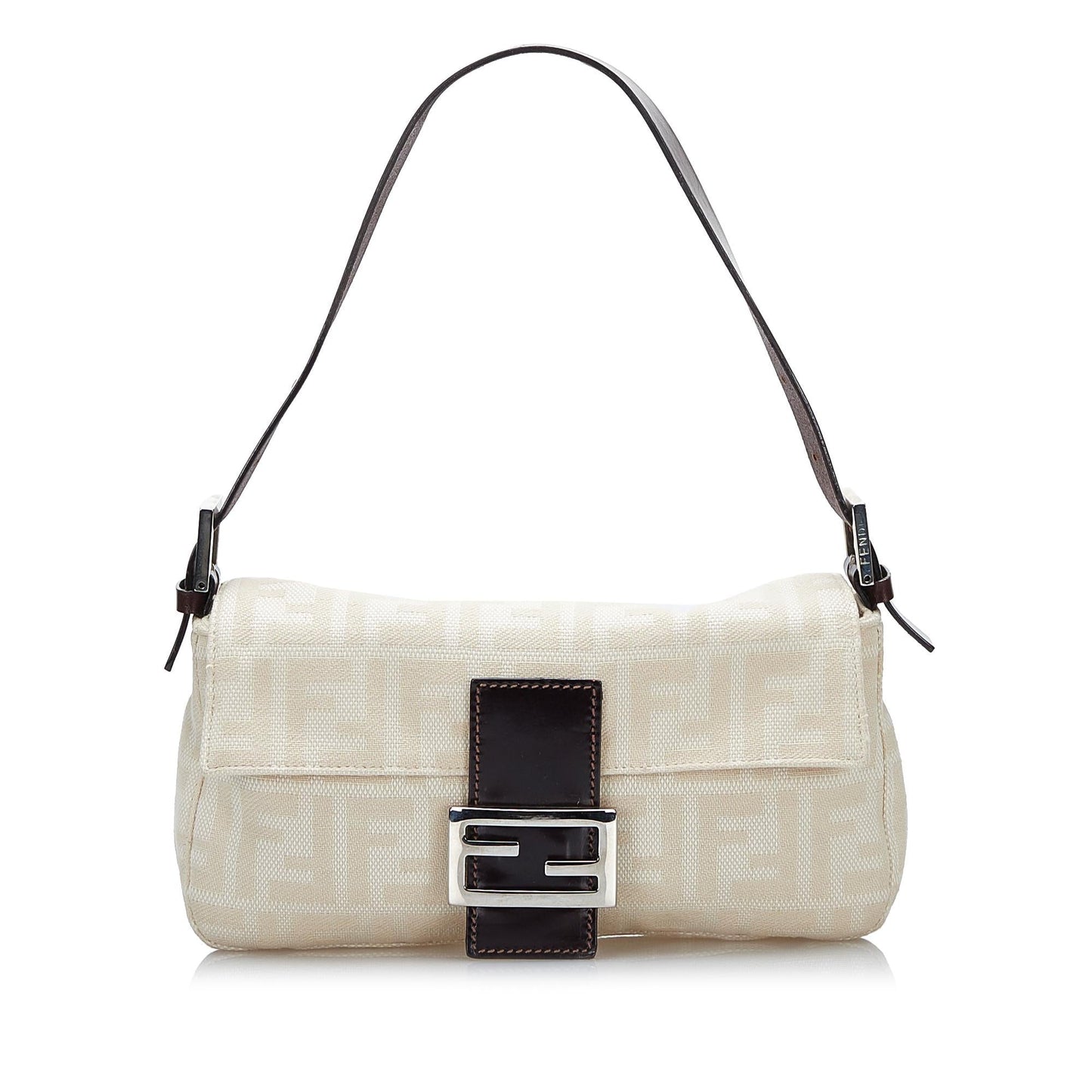 Fendi Zucca Baguette Shg Handbag Shoulder Bag