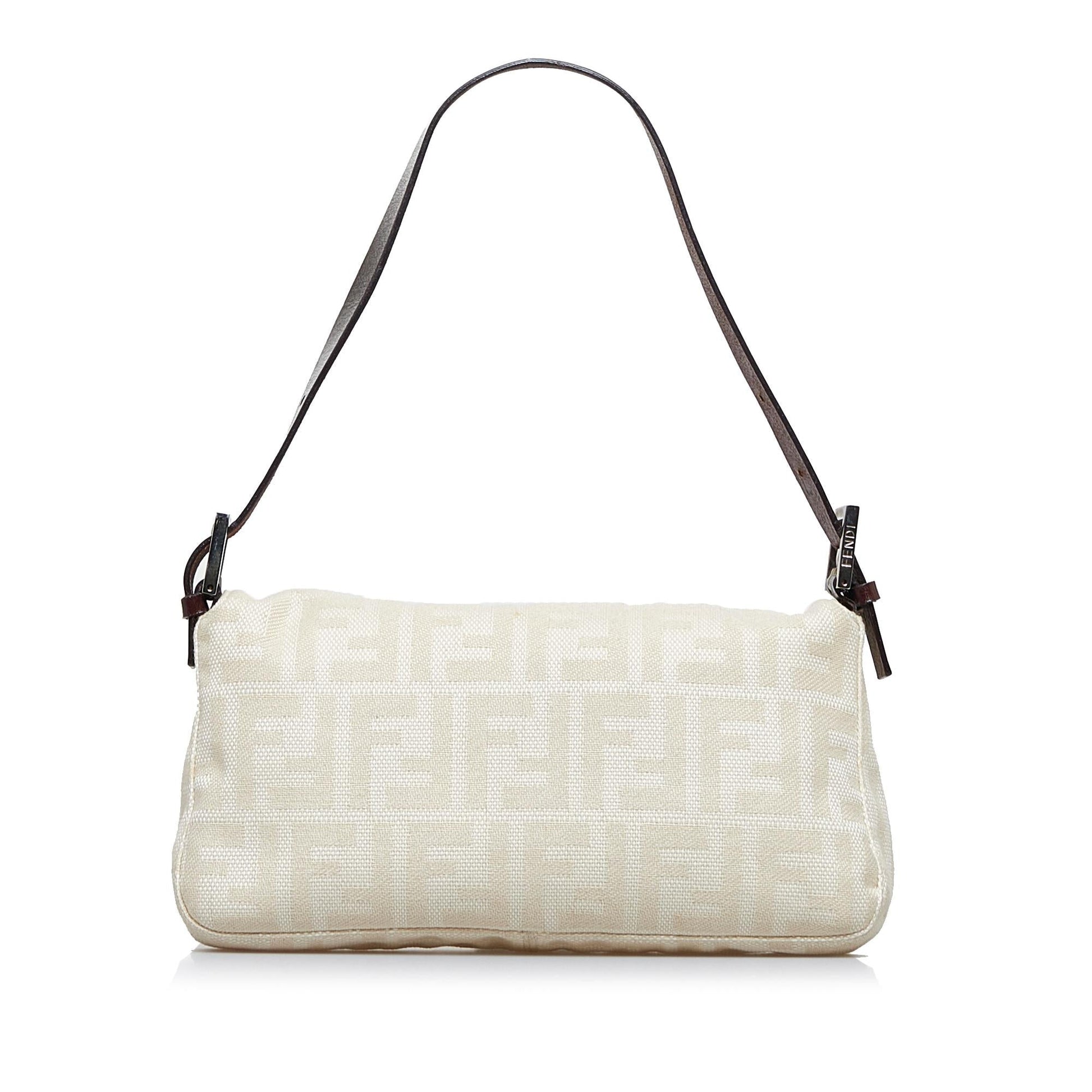 Fendi Zucca Baguette Shg Yvrylk Handbag Shoulder Bag