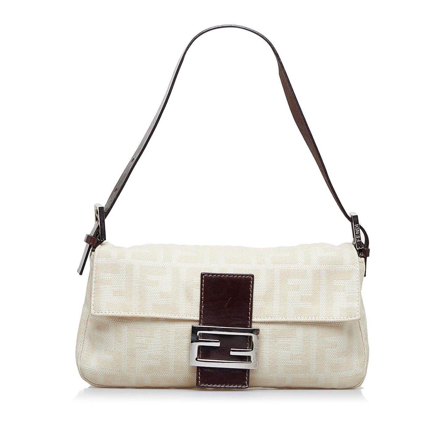 Fendi Zucca Baguette Shg Yvrylk Handbag Shoulder Bag