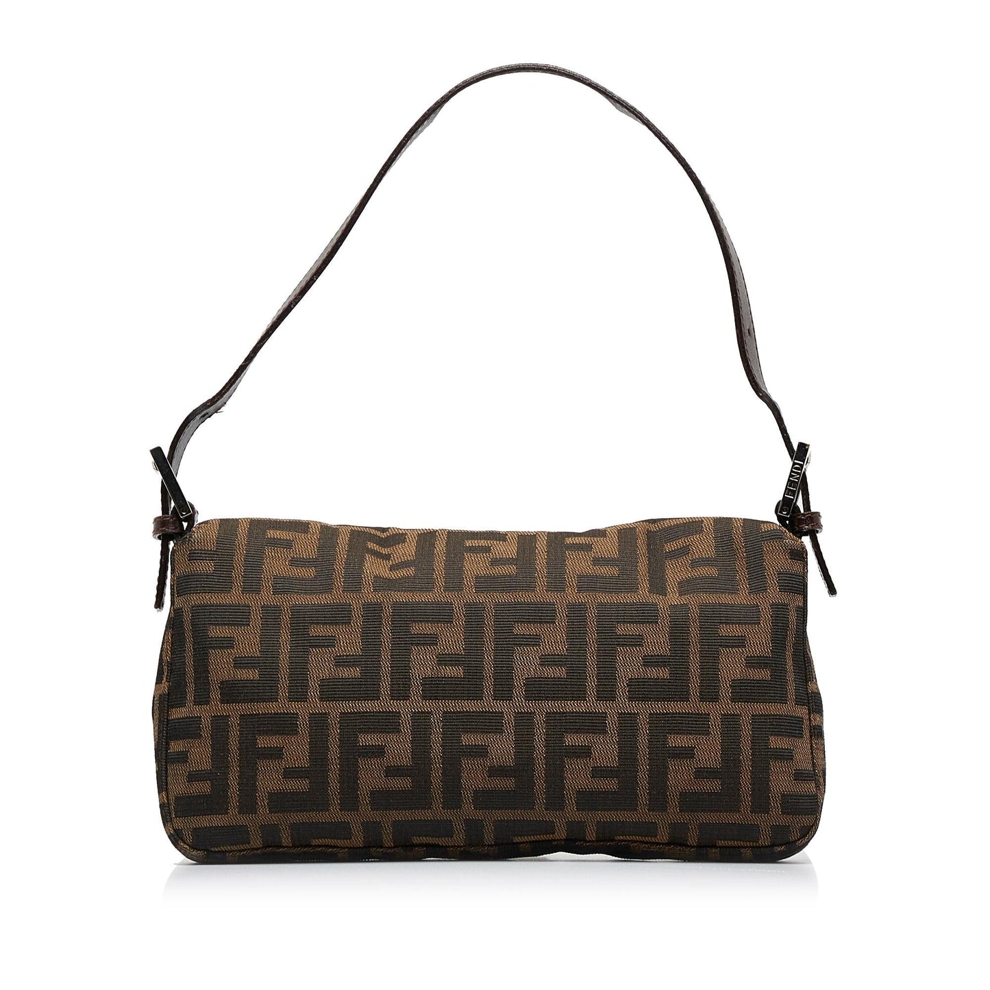 Fendi Zucca Baguette Shg Qme Handbag Shoulder Bag