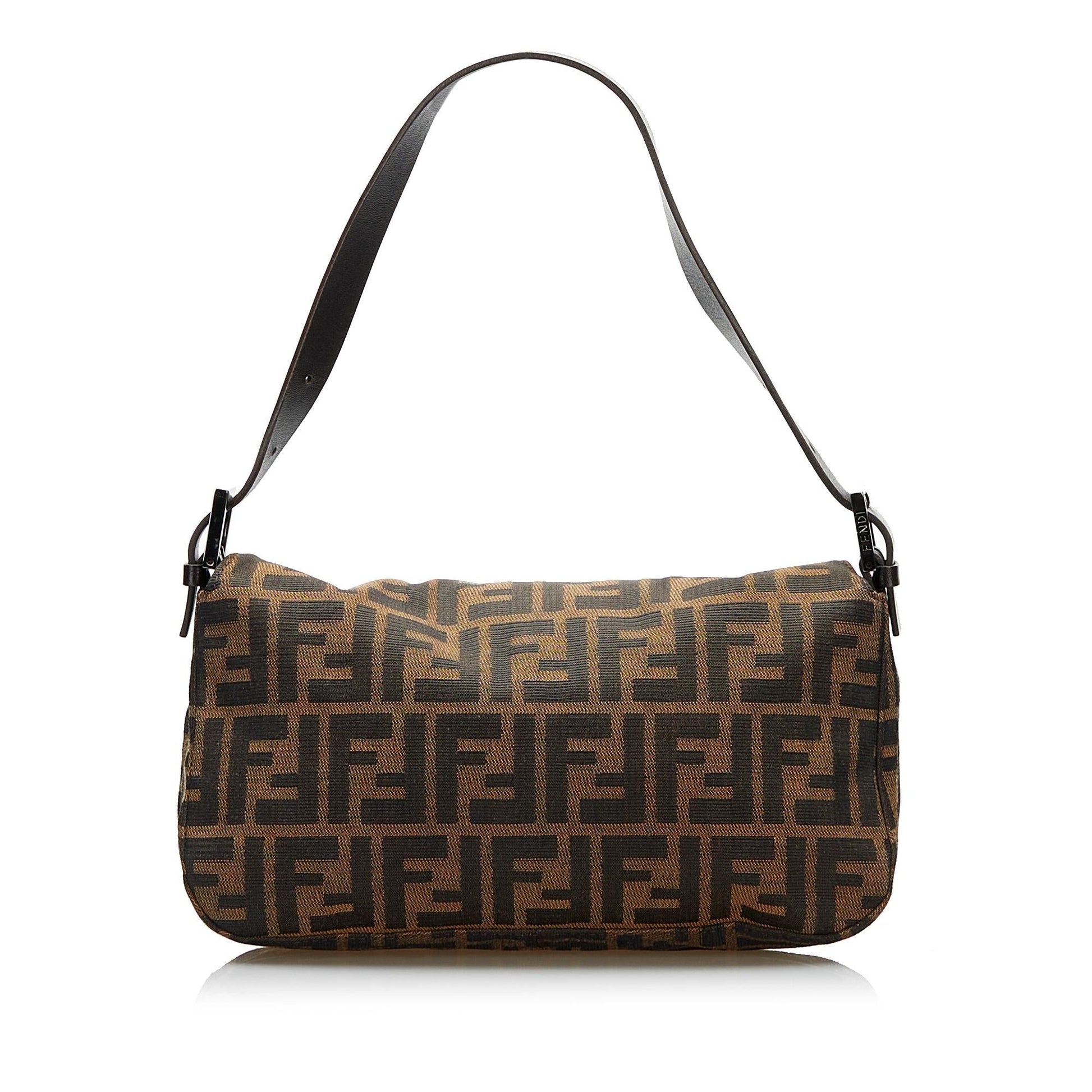 Fendi Zucca Baguette Shg Zf7R4Y Handbag Shoulder Bag