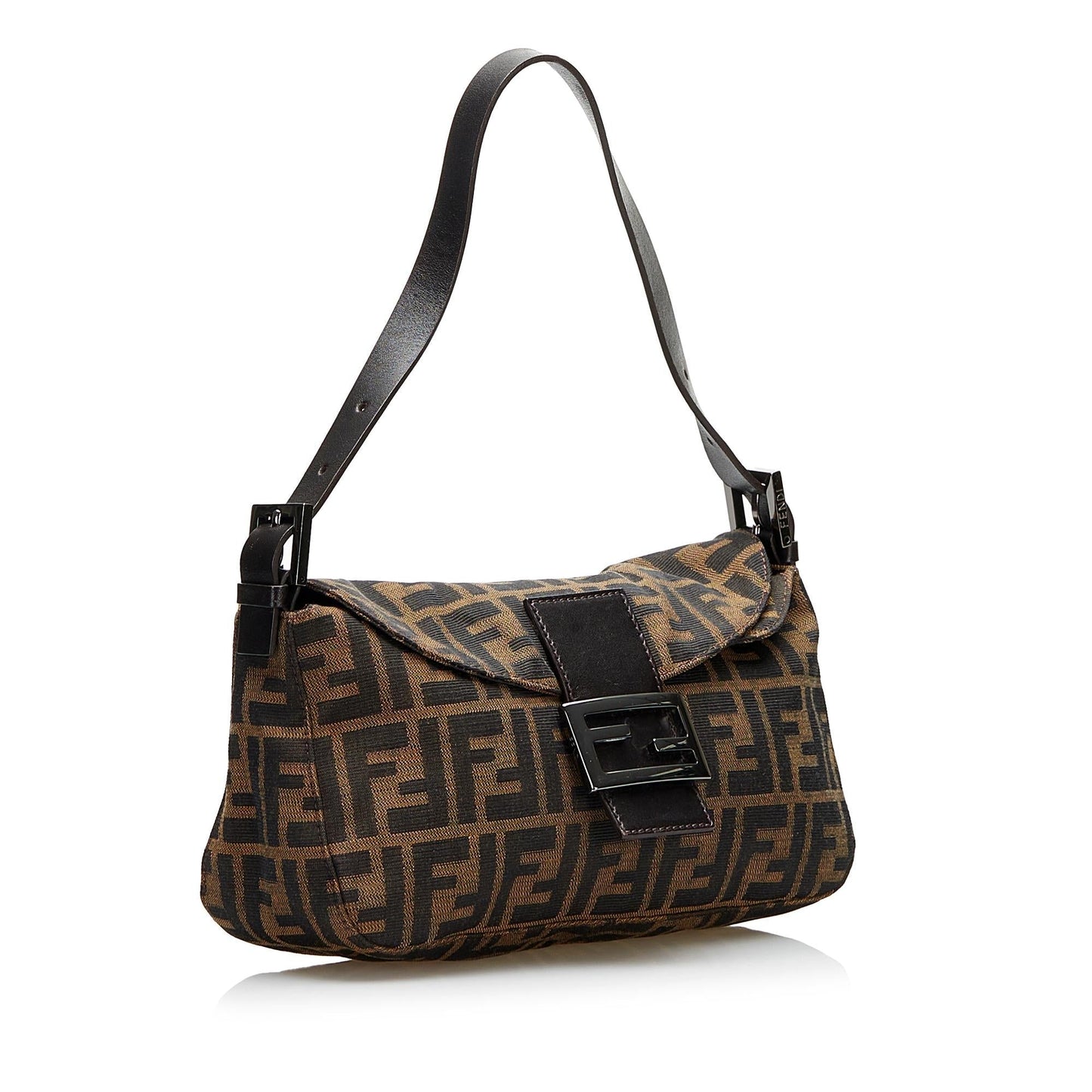 Fendi Zucca Baguette Shg Zf7R4Y Handbag Shoulder Bag