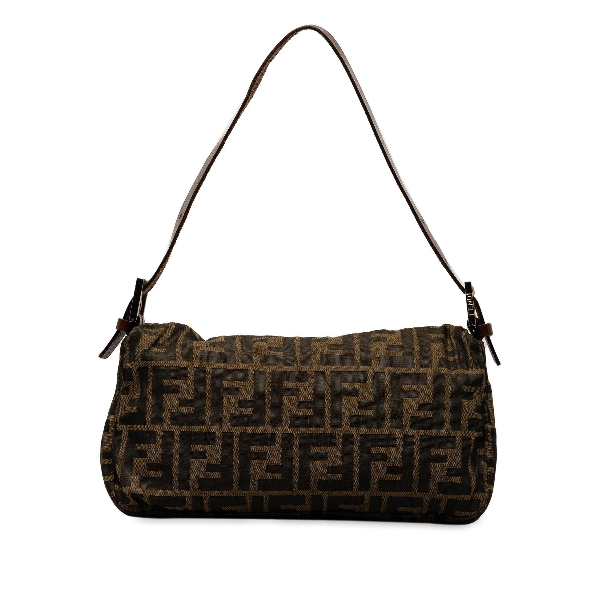 Fendi Zucca Baguette Shg Ssplwk Shoulder Bag