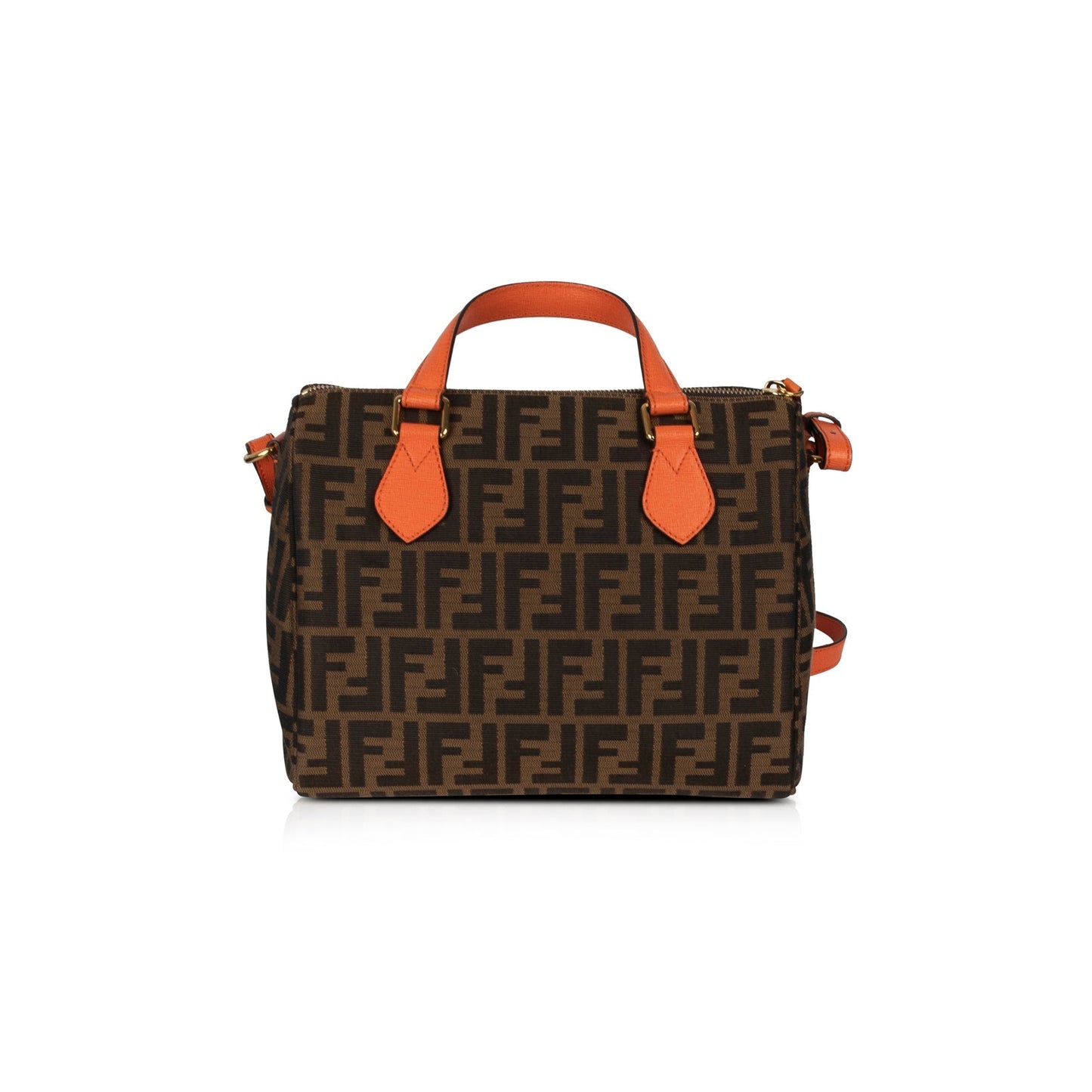 Fendi Zucca Boston Bag Travel Bag