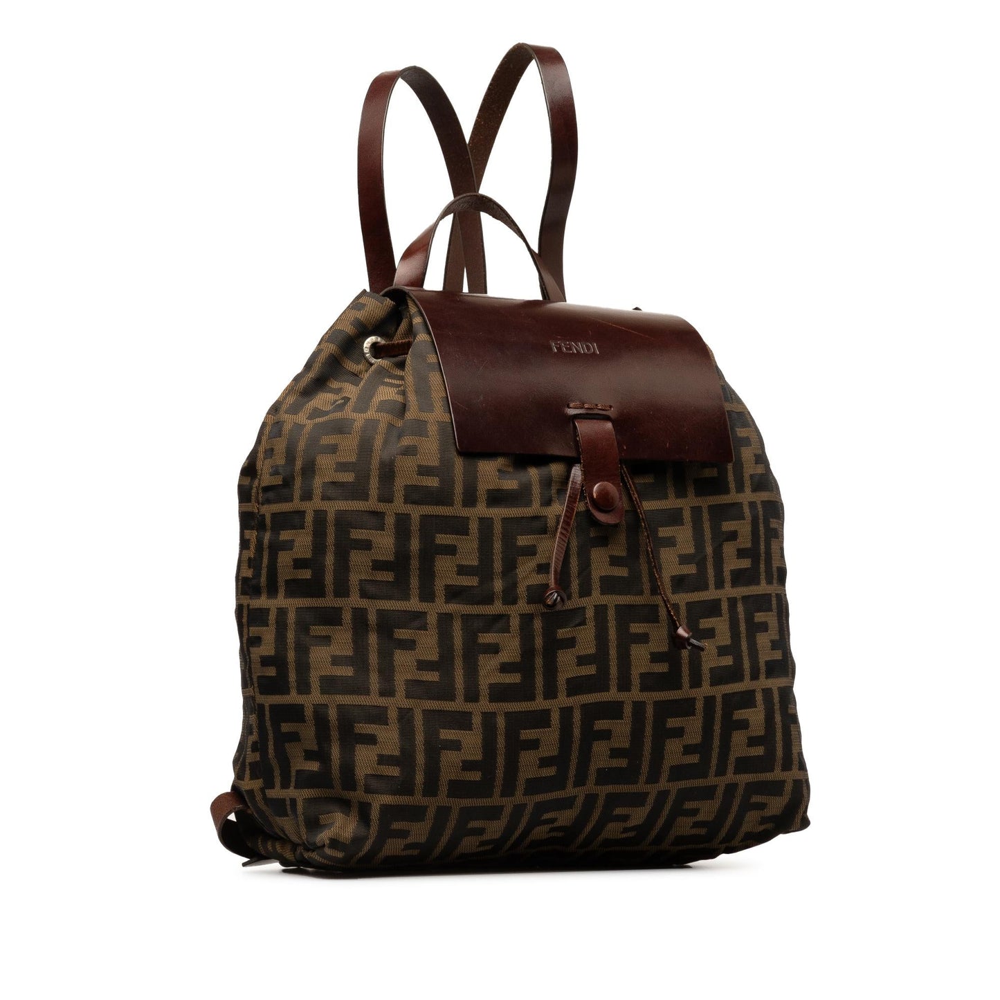 Fendi Zucca Backpack Shg E7Xsce Canvas